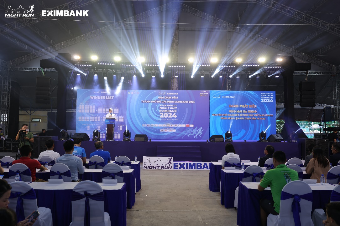 &ldquo;Ho Chi Minh City Night Run Eximbank 2024&rdquo; ch&iacute;nh thức khai mạc- Ảnh 1.