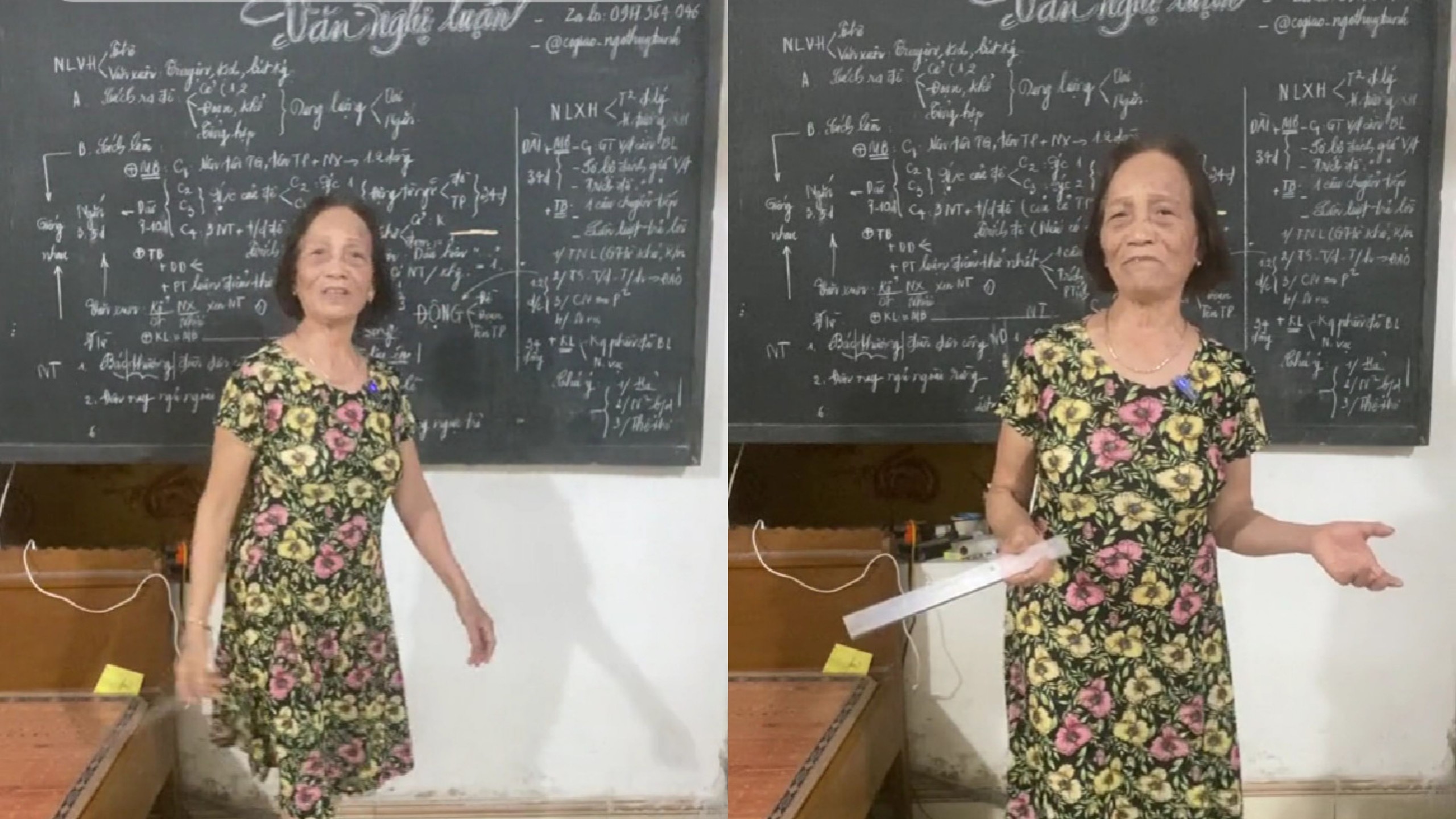 C&ocirc; gi&aacute;o về hưu bị "n&eacute;m đ&aacute;" tr&ecirc;n mạng: T&ocirc;i kh&ocirc;ng để t&acirc;m!- Ảnh 1.