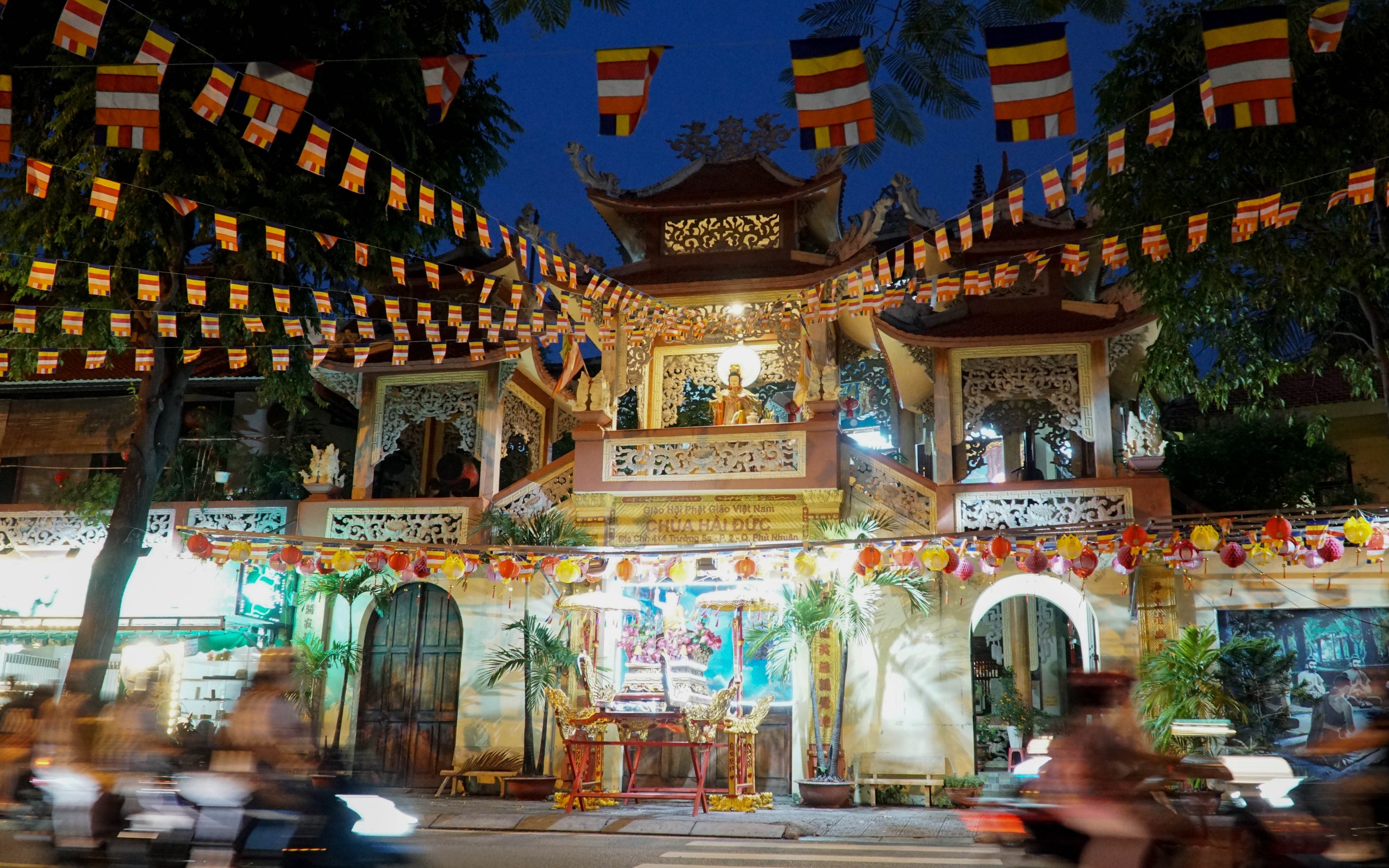 TP HCM: Sẵn s&agrave;ng ch&agrave;o mừng Đại lễ Phật đản- Ảnh 6.