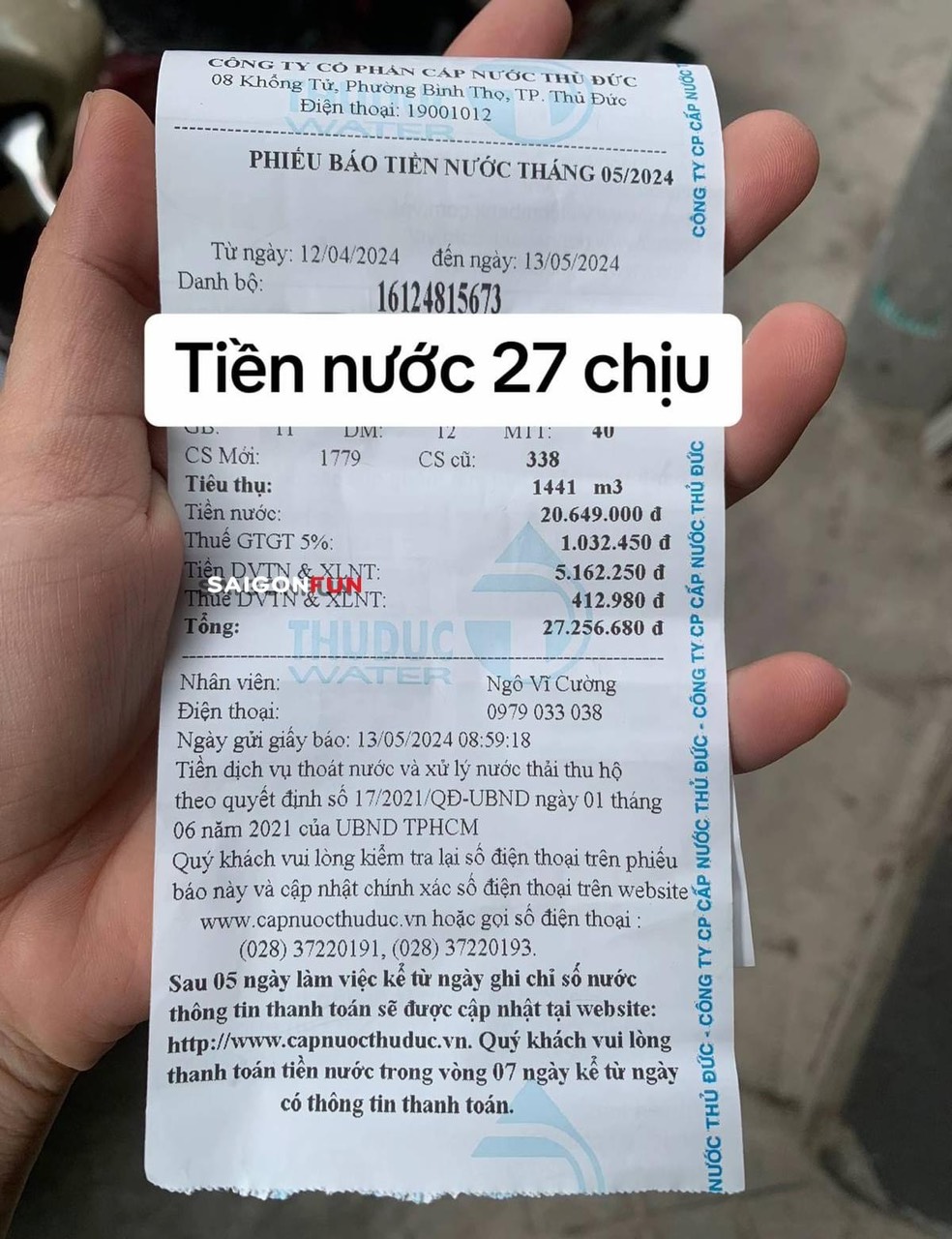 H&oacute;a đơn tiền nước l&ecirc;n đến hơn h&agrave;ng chục triệu đồng, phải l&agrave;m sao?- Ảnh 1.