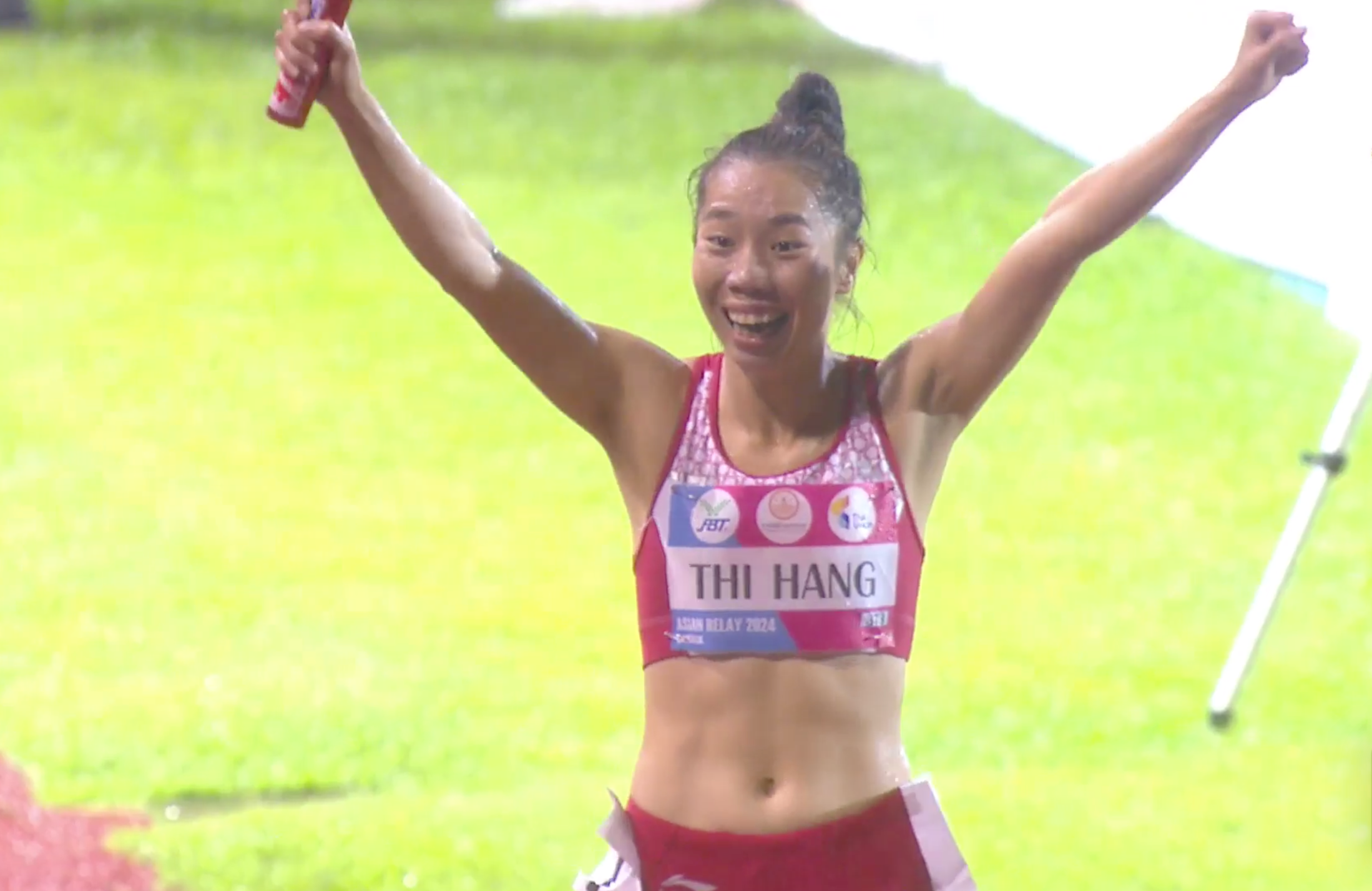 Gi&agrave;nh HCV ch&acirc;u &Aacute;, tuyển tiếp sức 4x400 m nữ Việt Nam vẫn hụt v&eacute; Olympic- Ảnh 3.