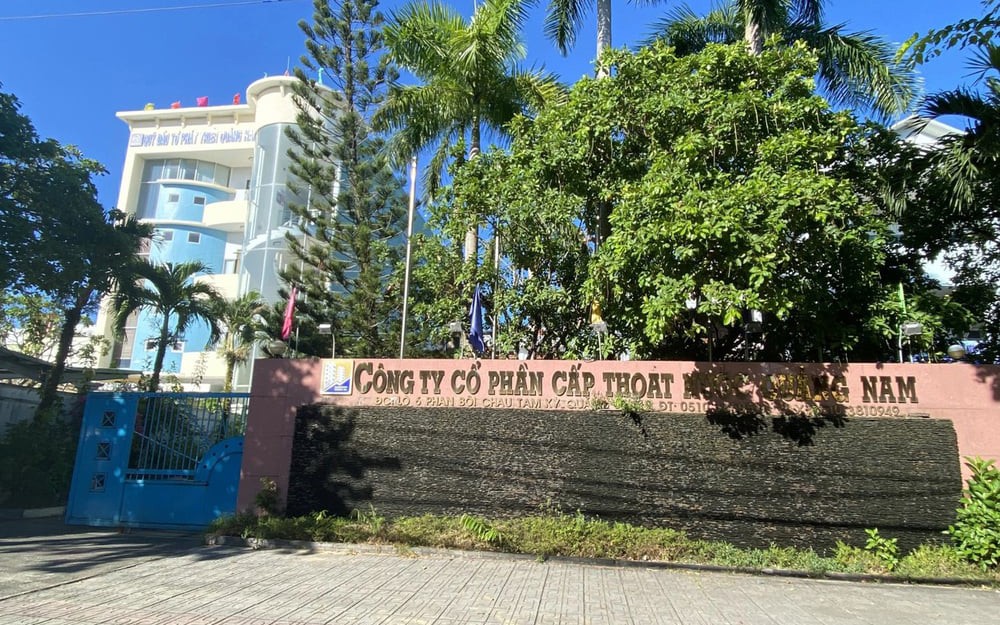 UBND tỉnh Quảng Nam "đòi nợ" Công ty Cấp thoát nước hơn 7,7 tỉ đồng