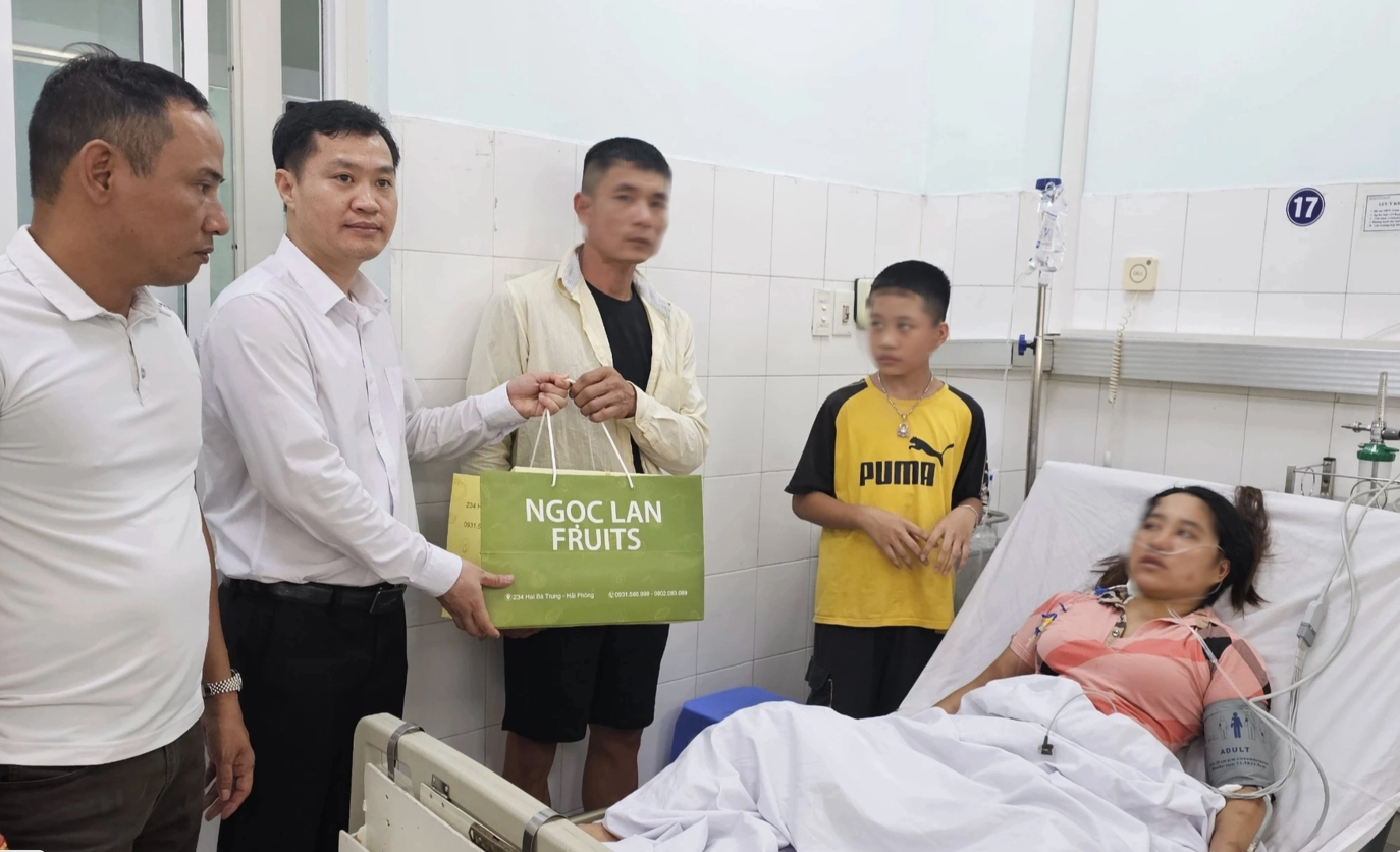 Dừng đèn đỏ, 3 mẹ con bị đàn ong từ khách sạn bay ra đốt, phải nhập viện