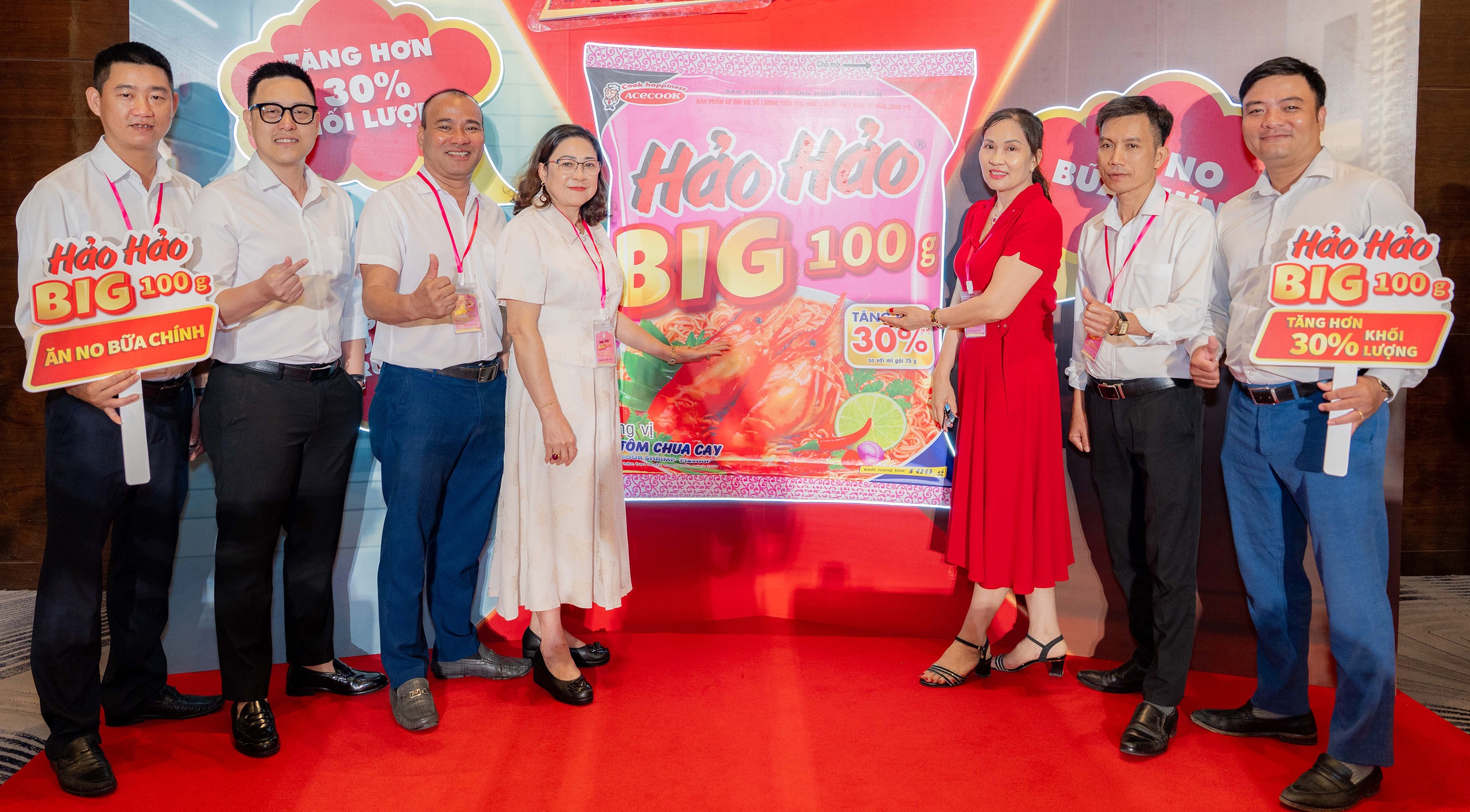 Buổi ra mắt mì Hảo Hảo BIG 100 g