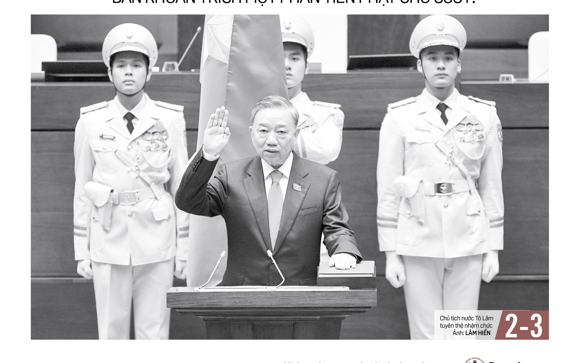 Thông tin đáng chú ý trên báo in Người Lao Động ngày 23-5