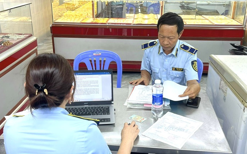 Bà Rịa- Vũng Tàu kiểm tra hàng chục cơ sở kinh doanh vàng