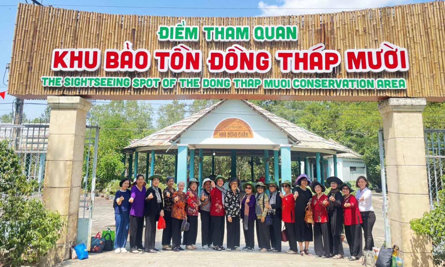 Sức sống mới tr&ecirc;n Điểm tham quan Khu Bảo tồn Đồng Th&aacute;p Mười- Ảnh 1.