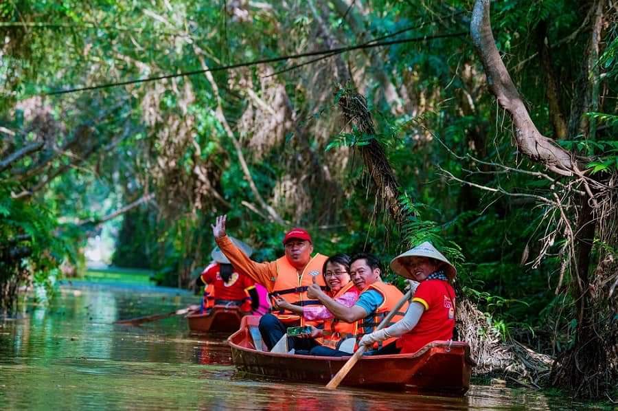 Sức sống mới tr&ecirc;n Điểm tham quan Khu Bảo tồn Đồng Th&aacute;p Mười- Ảnh 3.