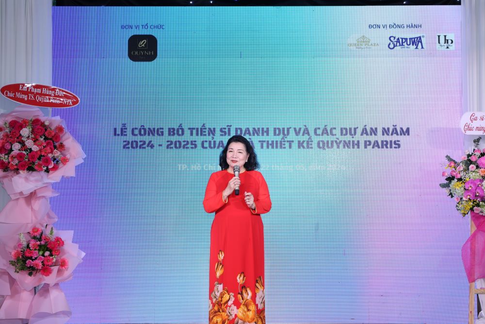 Tiến sĩ tâm lý Lý Thị Mai nhận xét gì về tiến sĩ danh dự, NTK Quỳnh Paris?- Ảnh 2.