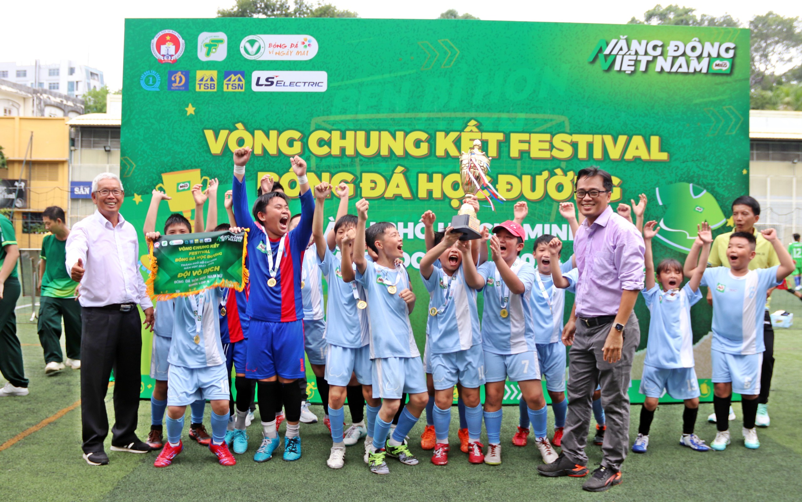 Bế mạc VCK Festival bóng đá học đường TP HCM năm 2024- Ảnh 1.