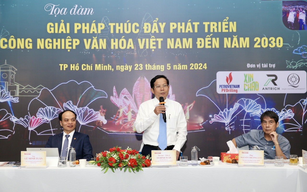 TỌA ĐÀM “GIẢI PHÁP THÚC ĐẨY PHÁT TRIỂN CÔNG NGHIỆP VĂN HÓA VIỆT NAM ĐẾN NĂM 2030”: Nhiều góp ý, đề xuất chất lượng