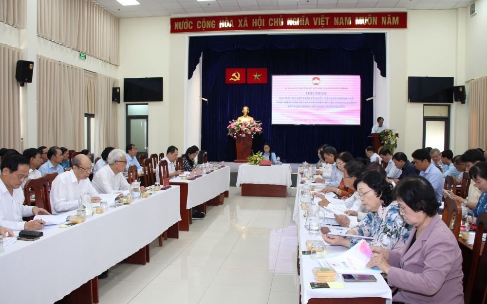 Nâng cao vai trò giám sát, phản biện xã hội