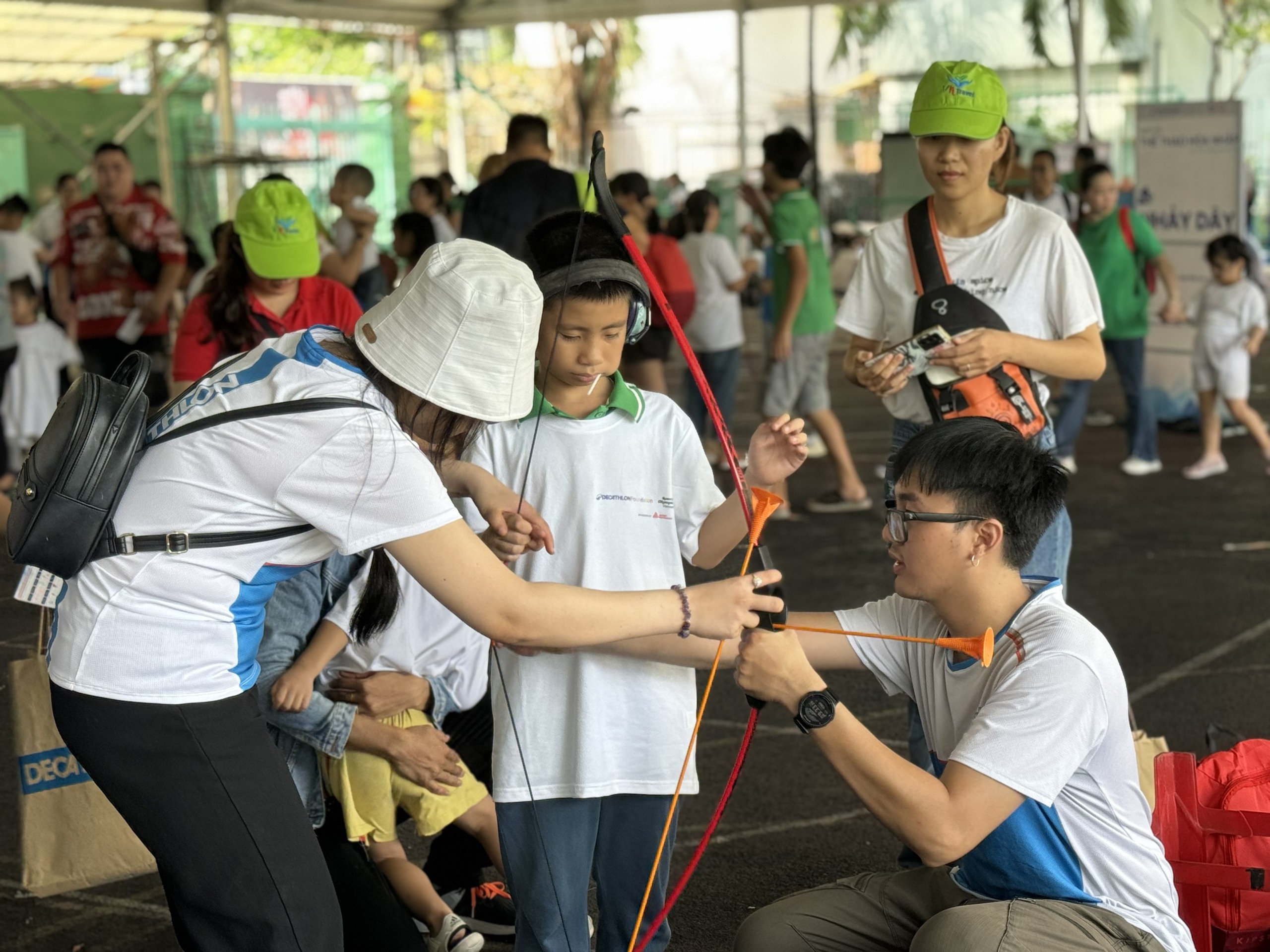 Ng&agrave;y hội thể thao h&ograve;a nhập cho trẻ đặc biệt- Ảnh 3.