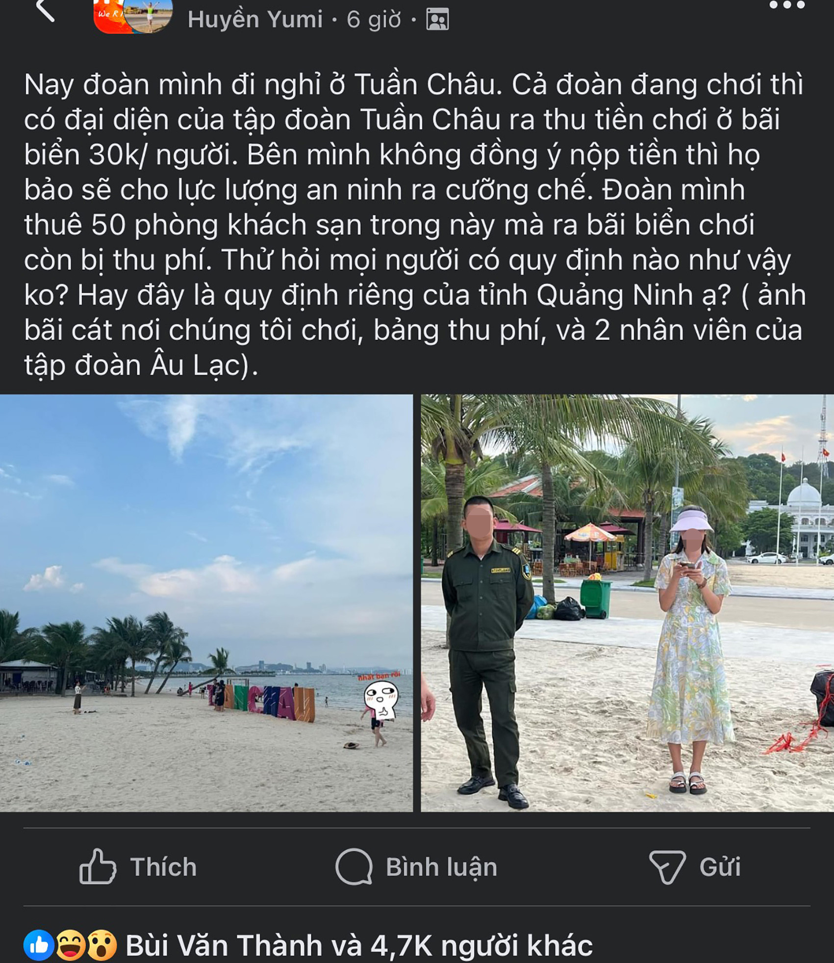 Thu ph&iacute; team building ở b&atilde;i biển Tuần Ch&acirc;u đ&uacute;ng hay sai?- Ảnh 1.