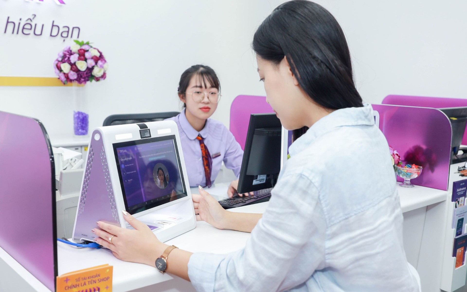 Chuyển tiền an toàn bằng sinh trắc học