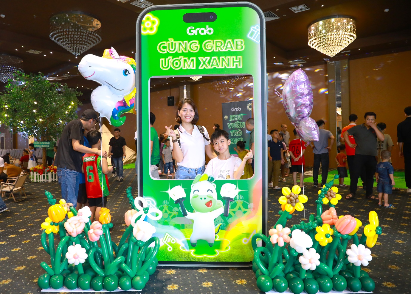 C&ugrave;ng Grab ươm xanh- Ảnh 1.
