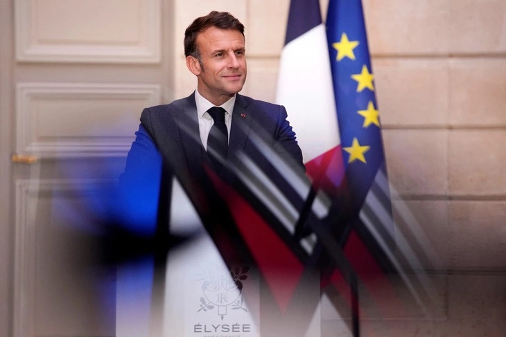 Tổng thống Ph&aacute;p Emmanuel Macron. Ảnh: Reuter