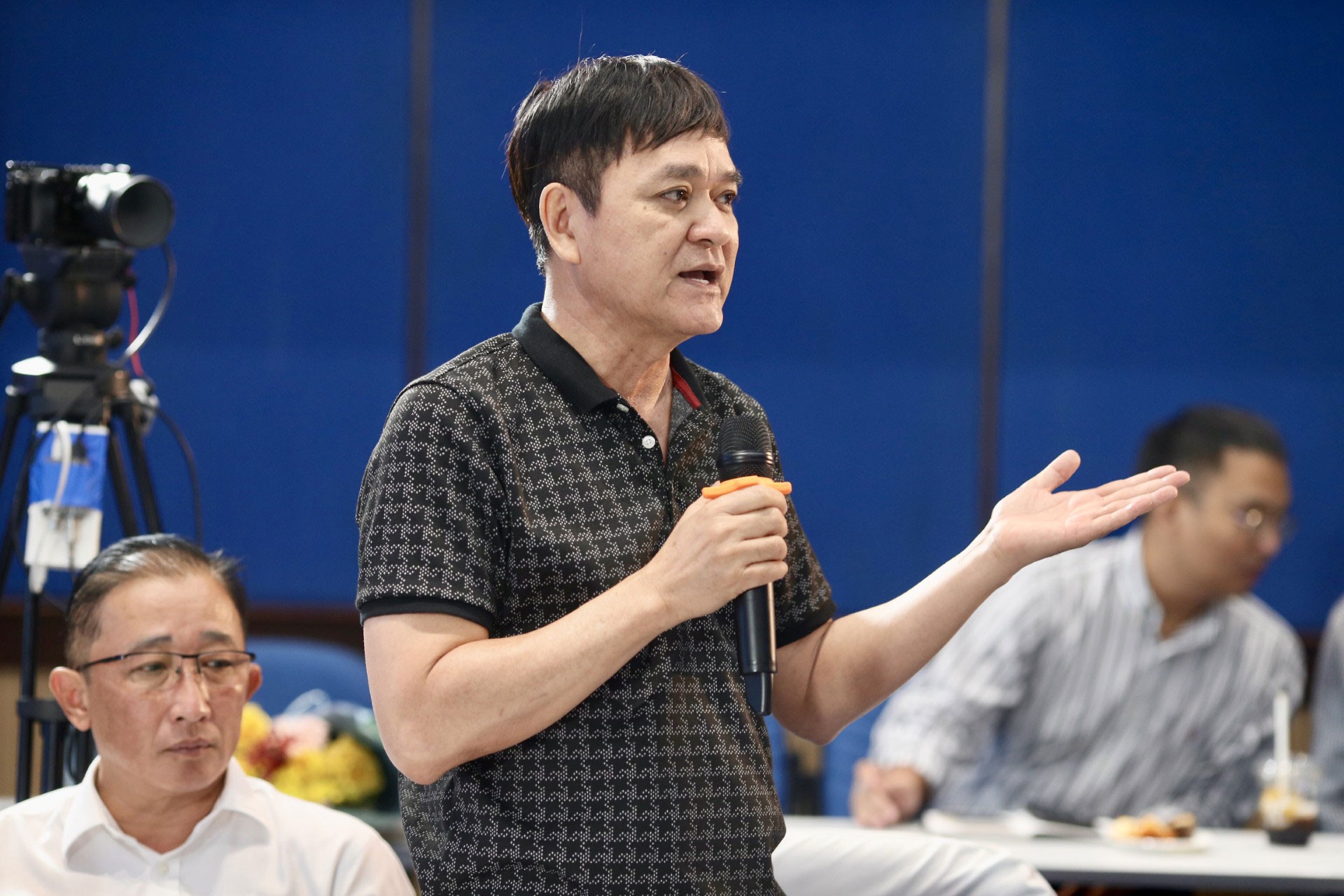 Đạo diễn Quốc Thảo Ảnh: HO&Agrave;NG TRIỀU