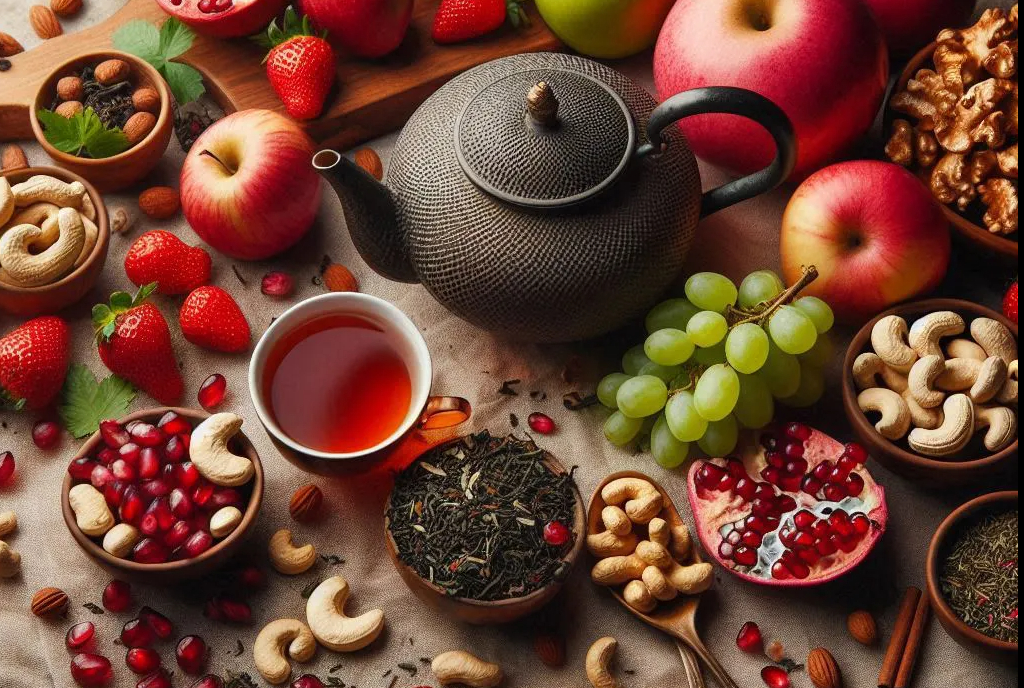 Lựu, tr&agrave;, hạt điều chứa "thần dược" chống gan nhiễm mỡ- Ảnh 1.