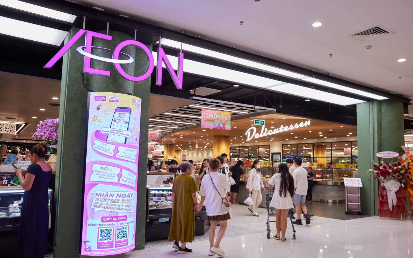 AEON đa dạng mô hình bán lẻ và tăng tiện ích cho khách hàng