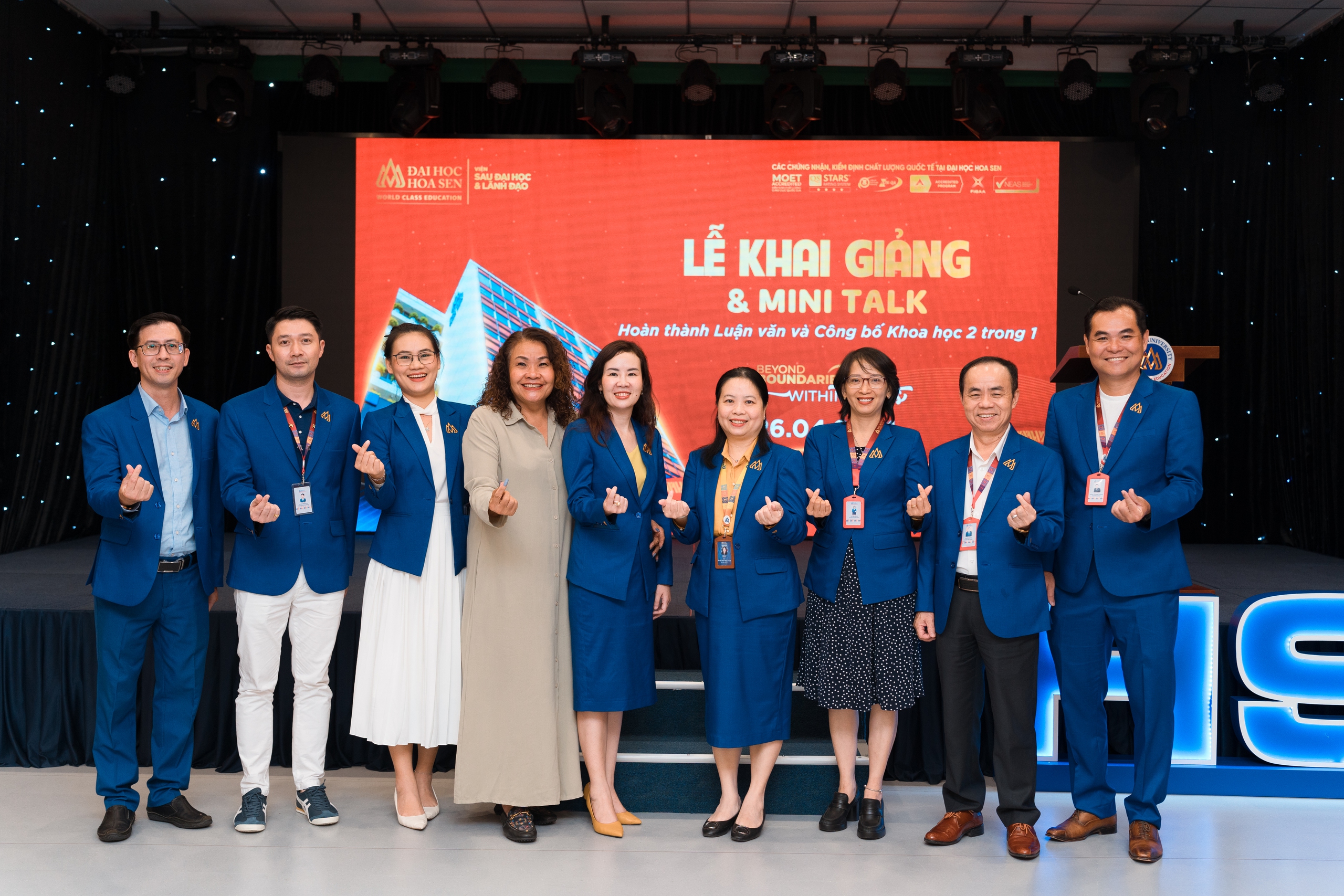 Khai giảng chương tr&igrave;nh thạc sĩ năm 2024 của Trường ĐH Hoa Sen- Ảnh 1.