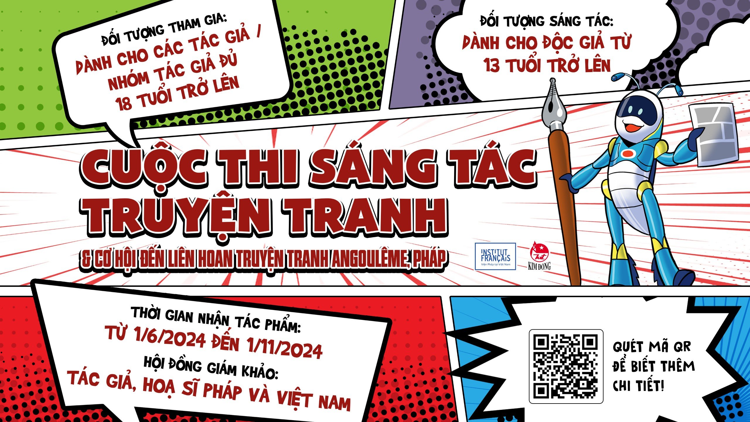 Sáng tác truyện tranh, nhận chuyến đi Pháp 7 ngày- Ảnh 1.