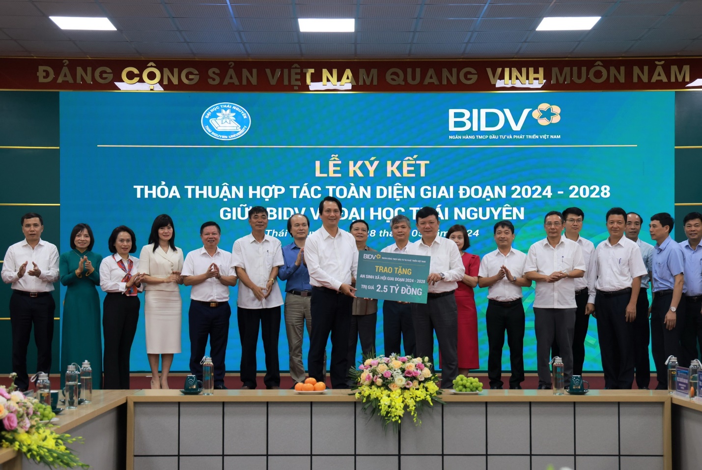 BIDV v&agrave; Đại học Th&aacute;i Nguy&ecirc;n tăng cường hợp t&aacute;c- Ảnh 2.