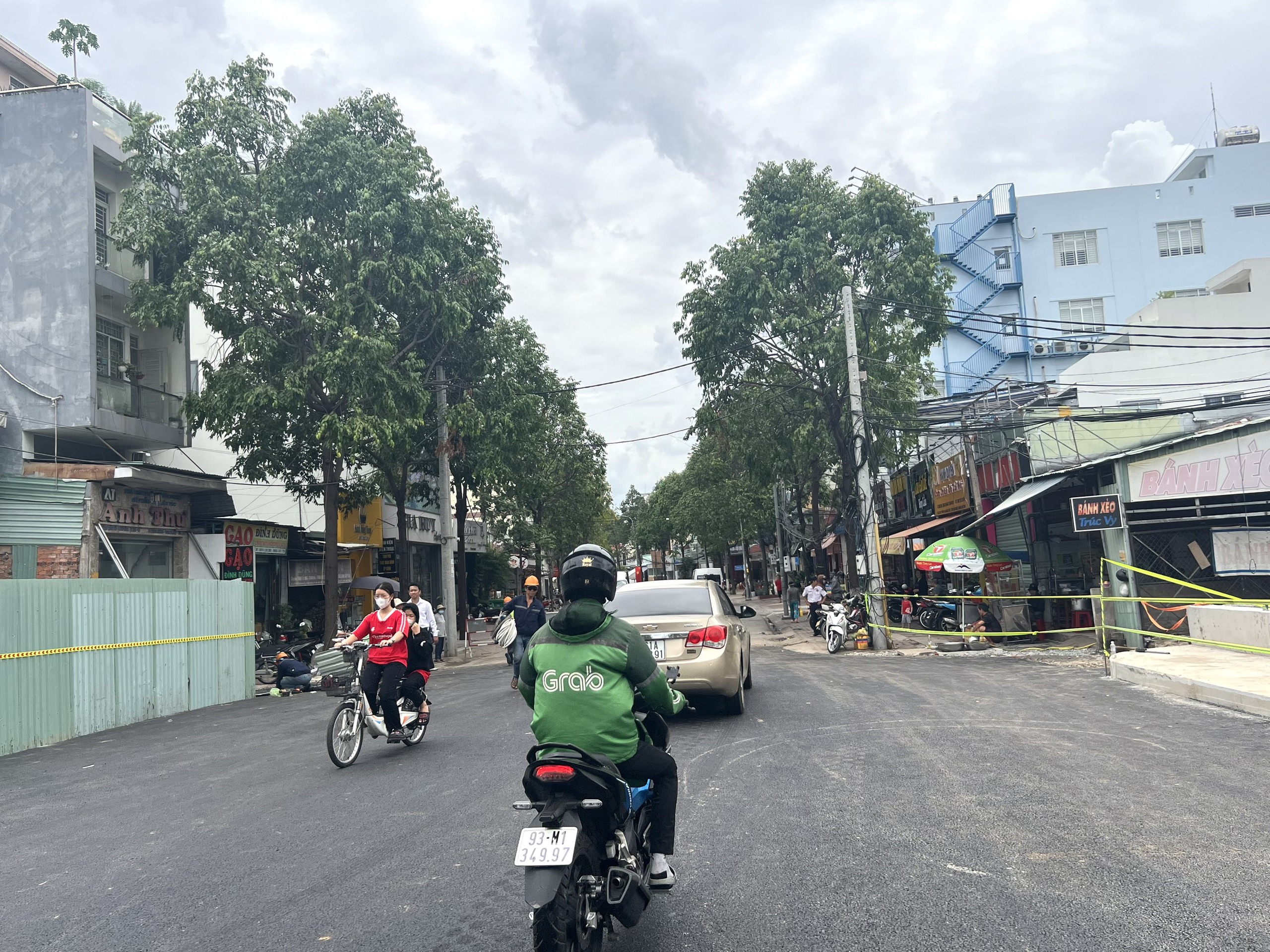 Đoạn đường qua cống đường Thích Quảng Đức đã được thông xe- Ảnh 1.