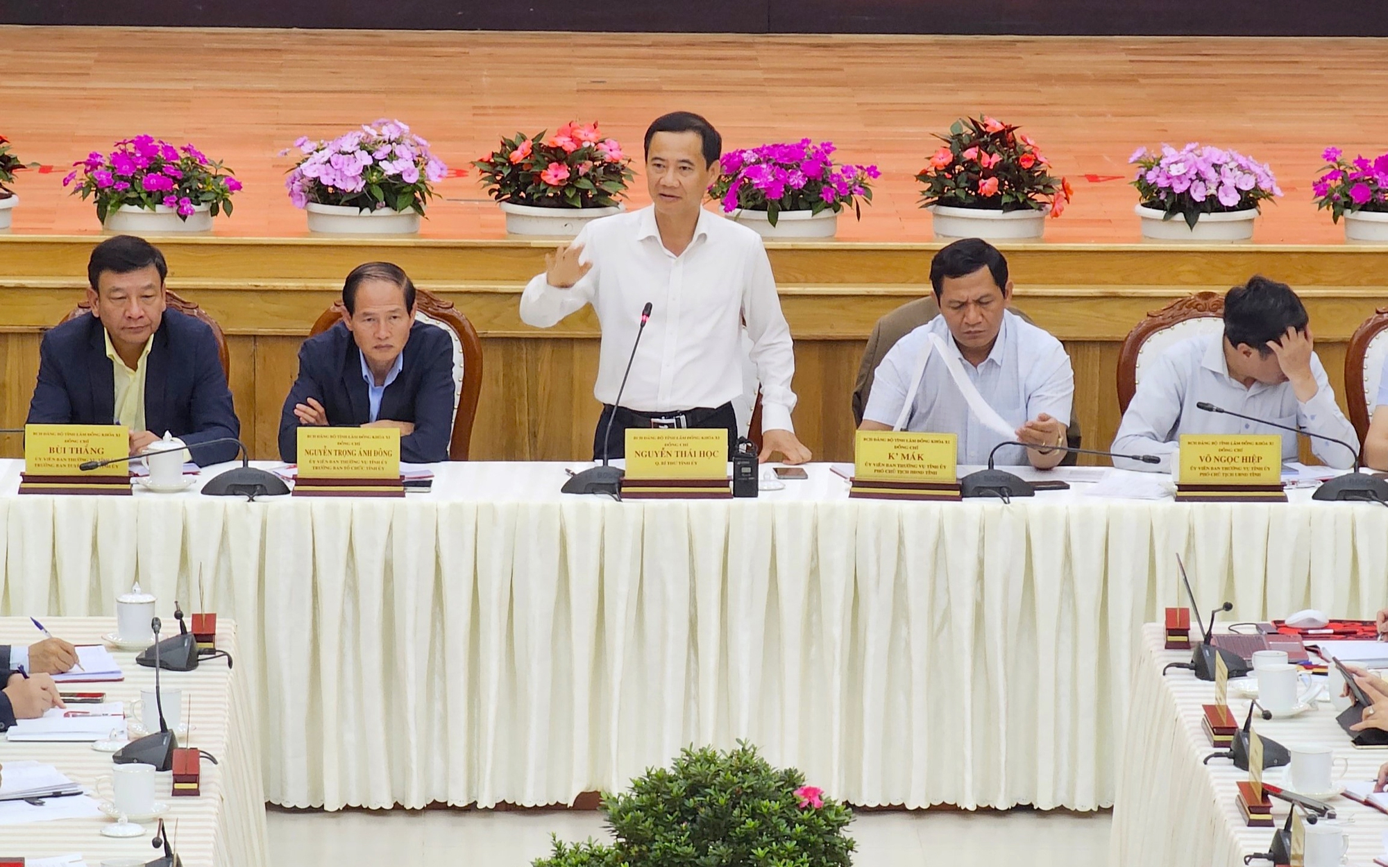 Quyền Bí thư Tỉnh ủy Lâm Đồng Nguyễn Thái Học: "Đánh giá cán bộ không có chuyện huề cả làng"