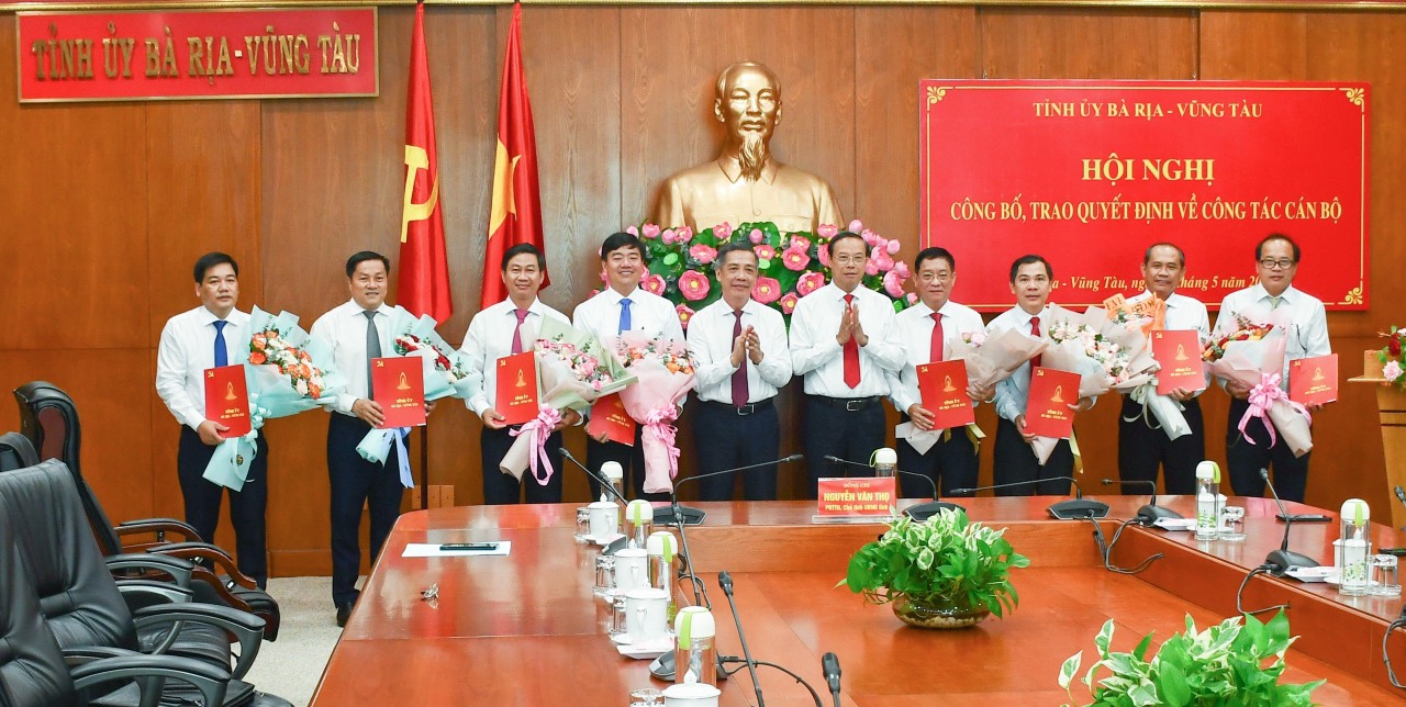 B&agrave; Rịa - Vũng T&agrave;u điều động, bổ nhiệm nhiều c&aacute;n bộ l&atilde;nh đạo- Ảnh 1.