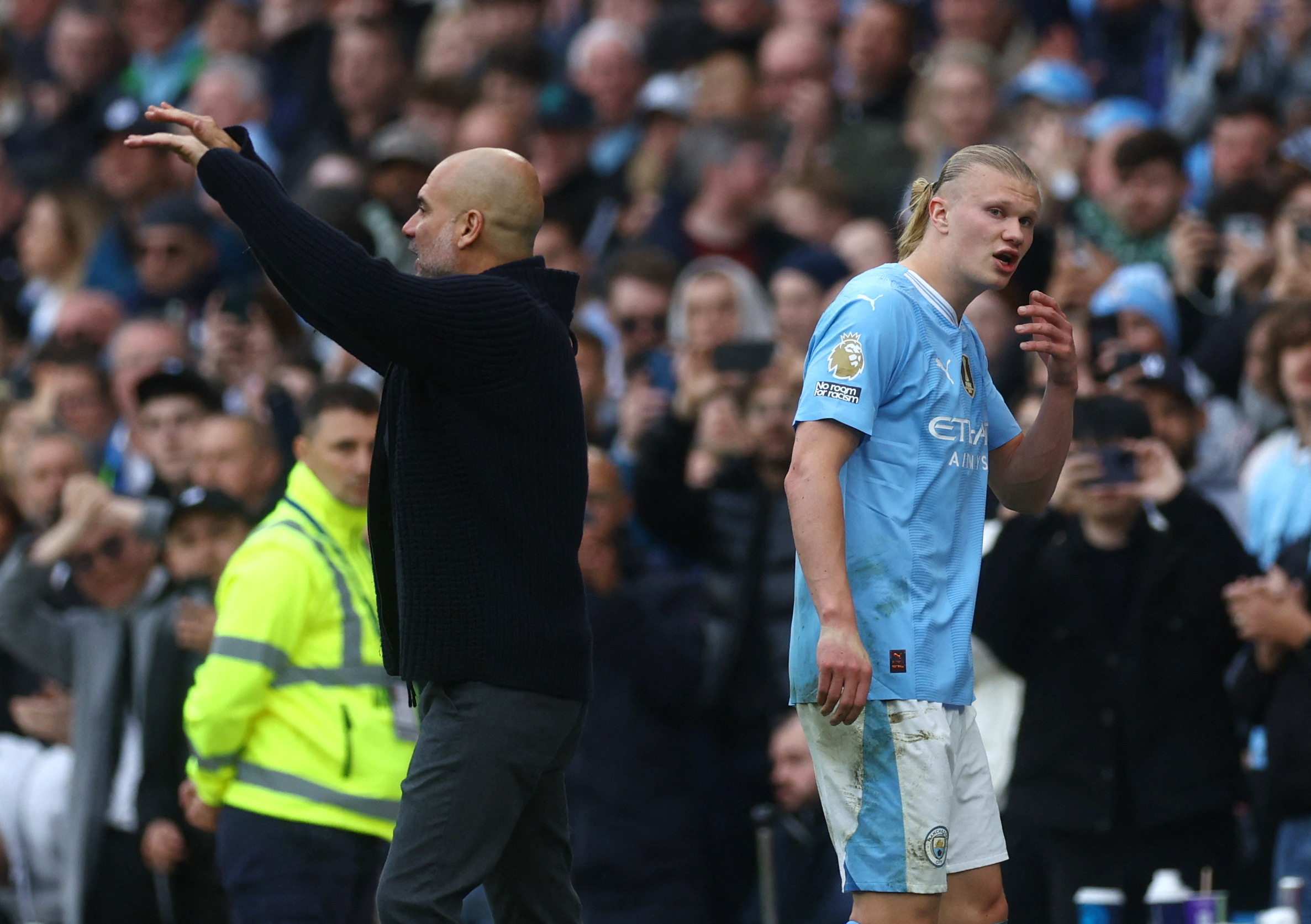 Haaland chói sáng với cú poker, Man City tự quyết cuộc đua vô địch- Ảnh 6.