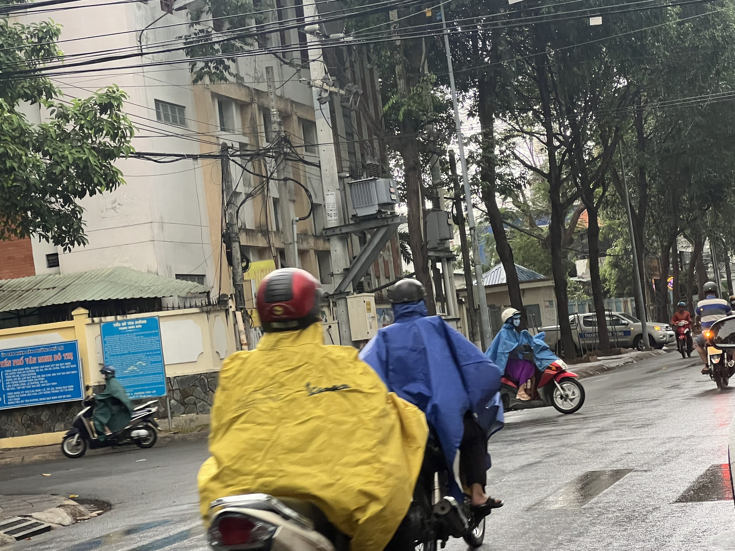 Vũng Tàu, Bình Dương đón mưa