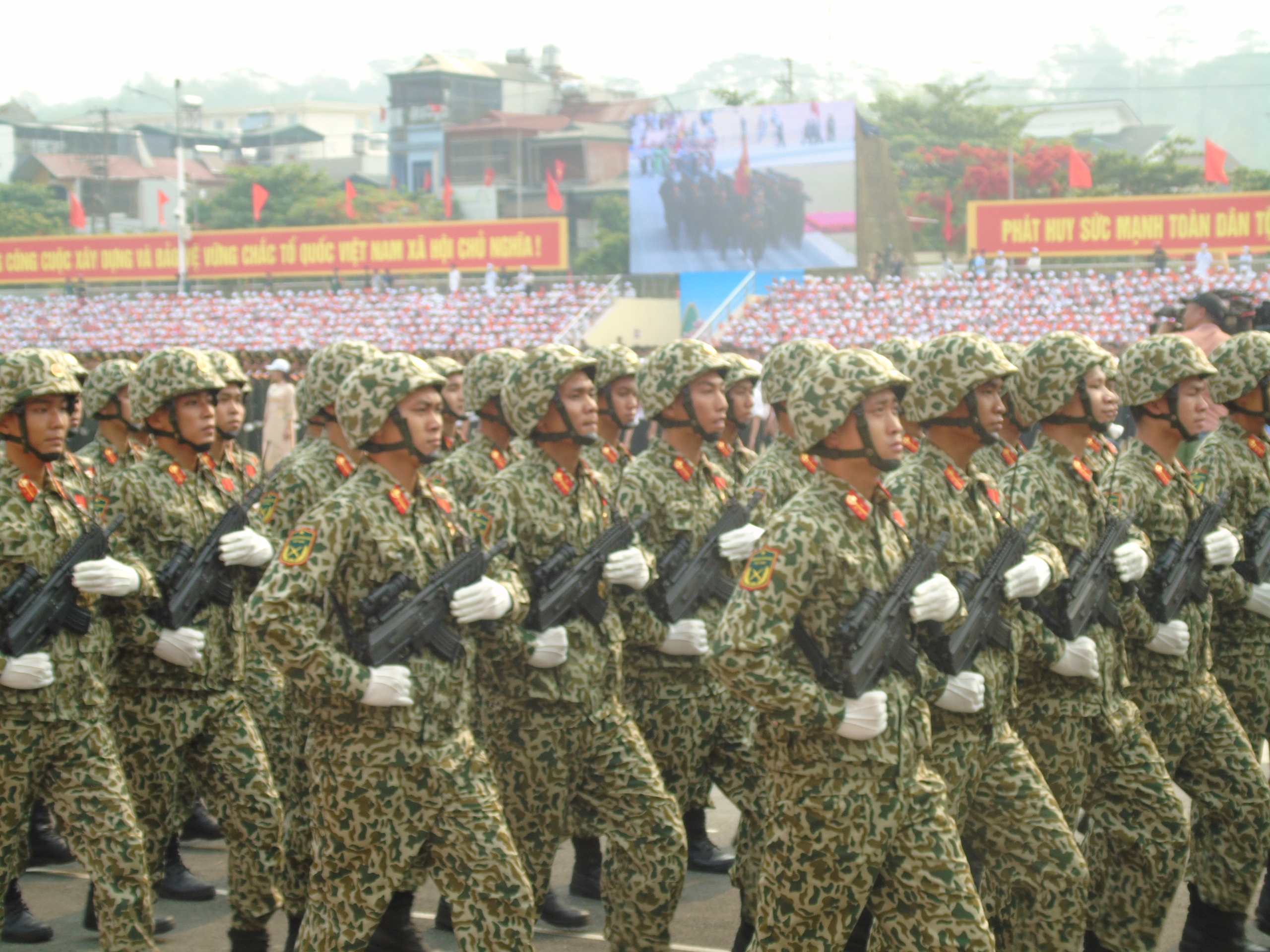 H&igrave;nh ảnh ấn tượng Tổng duyệt Lễ kỷ niệm 70 năm Chiến thắng Điện Bi&ecirc;n Phủ- Ảnh 23.