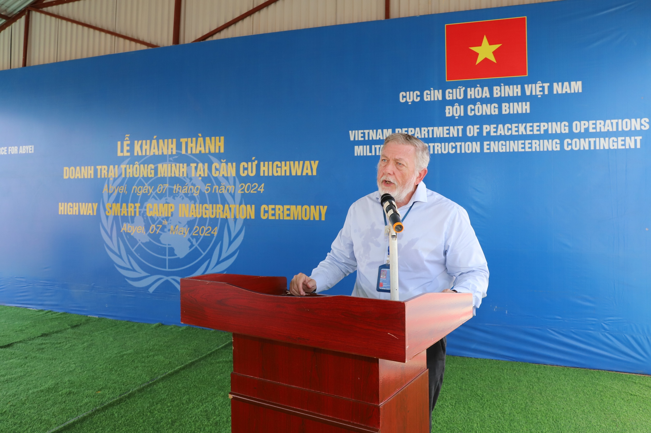 C&ocirc;ng binh Việt Nam x&acirc;y dựng doanh trại th&ocirc;ng minh đầu ti&ecirc;n tại Ph&aacute;i bộ Li&ecirc;n Hiệp Quốc- Ảnh 5.