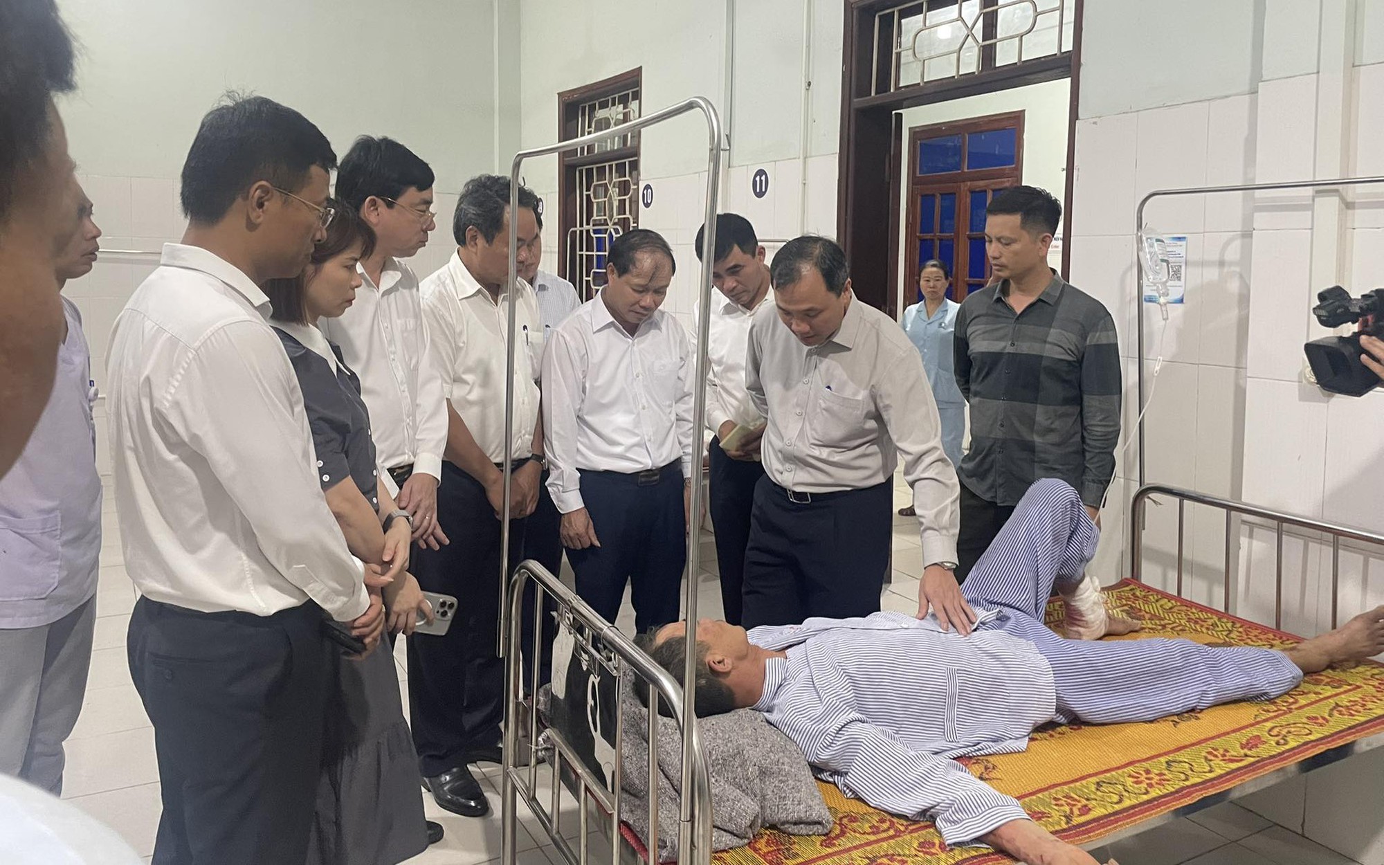 Lãnh đạo tỉnh Hà Tĩnh chia buồn sâu sắc đến gia đình người gặp nạn