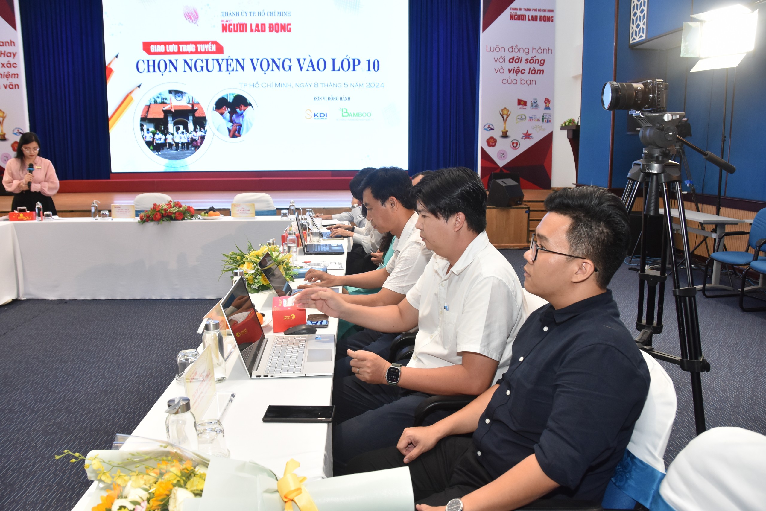Giao lưu trực tuyến "Chọn nguyện vọng v&agrave;o lớp 10"- Ảnh 5.