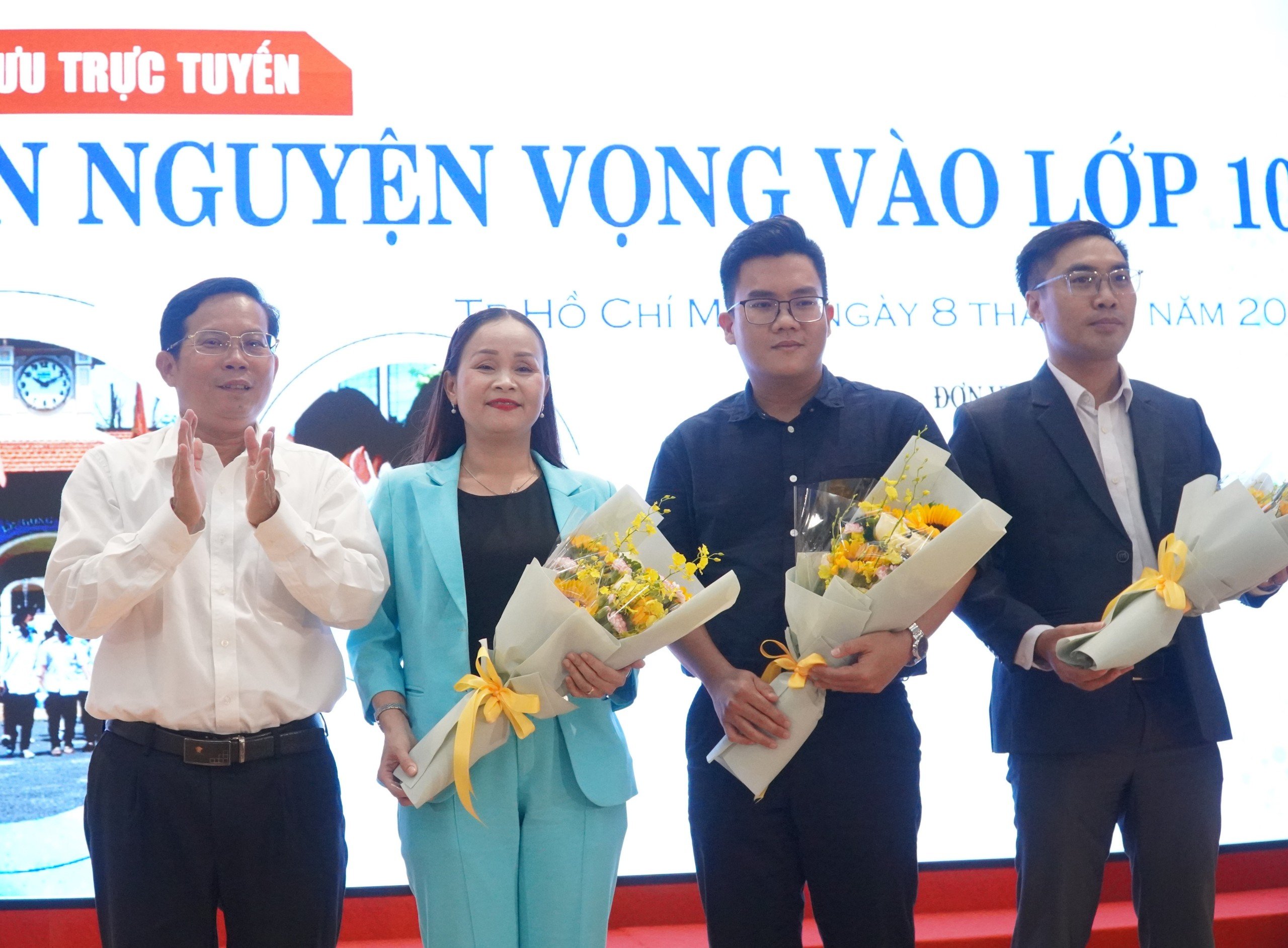 Giao lưu trực tuyến "Chọn nguyện vọng v&agrave;o lớp 10"- Ảnh 1.