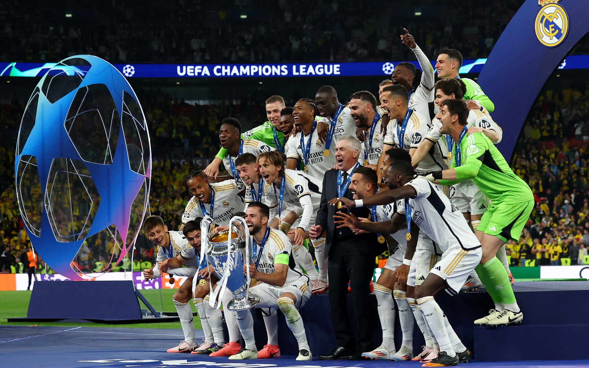 Đánh bại Dortmund, Real Madrid lập kỷ lục vô địch châu Âu