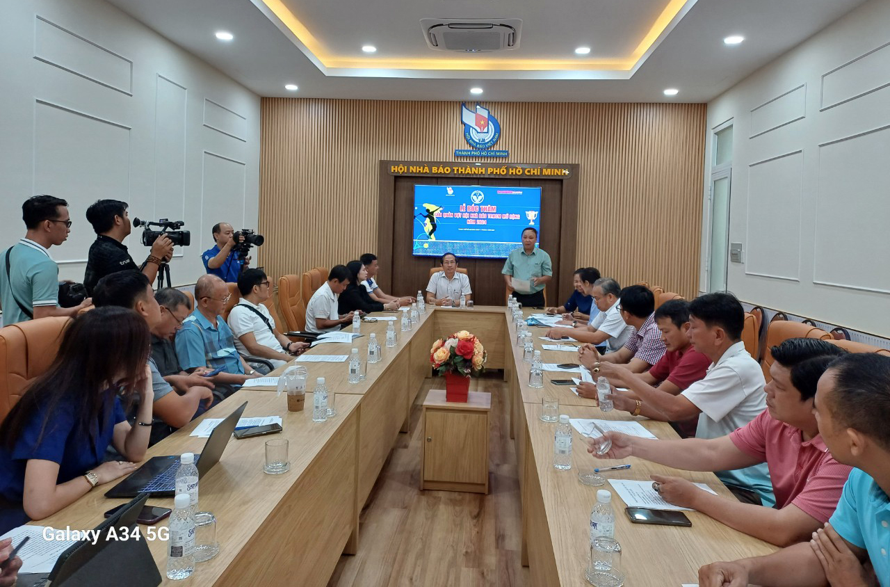 Giải Quần vợt Hội Nh&agrave; b&aacute;o TP HCM mở rộng năm 2024- Ảnh 1.