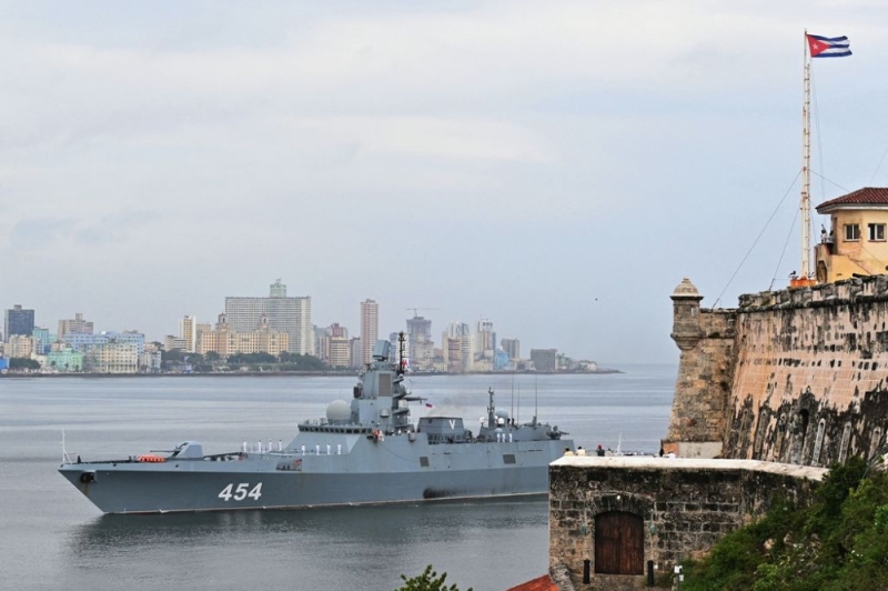 Điện Kremlin l&ecirc;n tiếng về t&agrave;u chiến Nga ở Cuba- Ảnh 1.