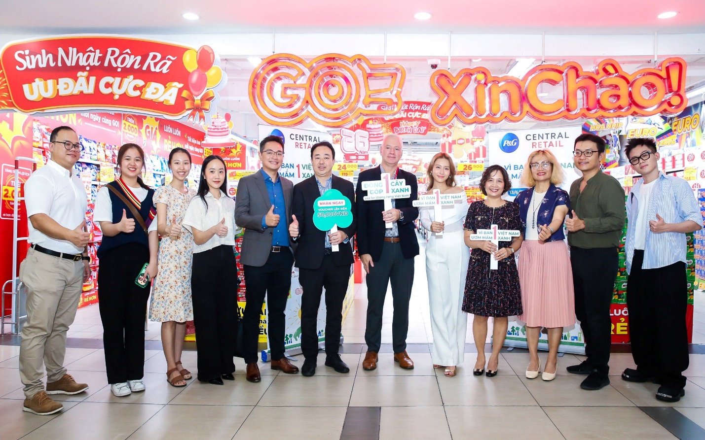 P&G và Central Retail Việt Nam tiếp tục hợp tác trồng rừng- Ảnh 1.