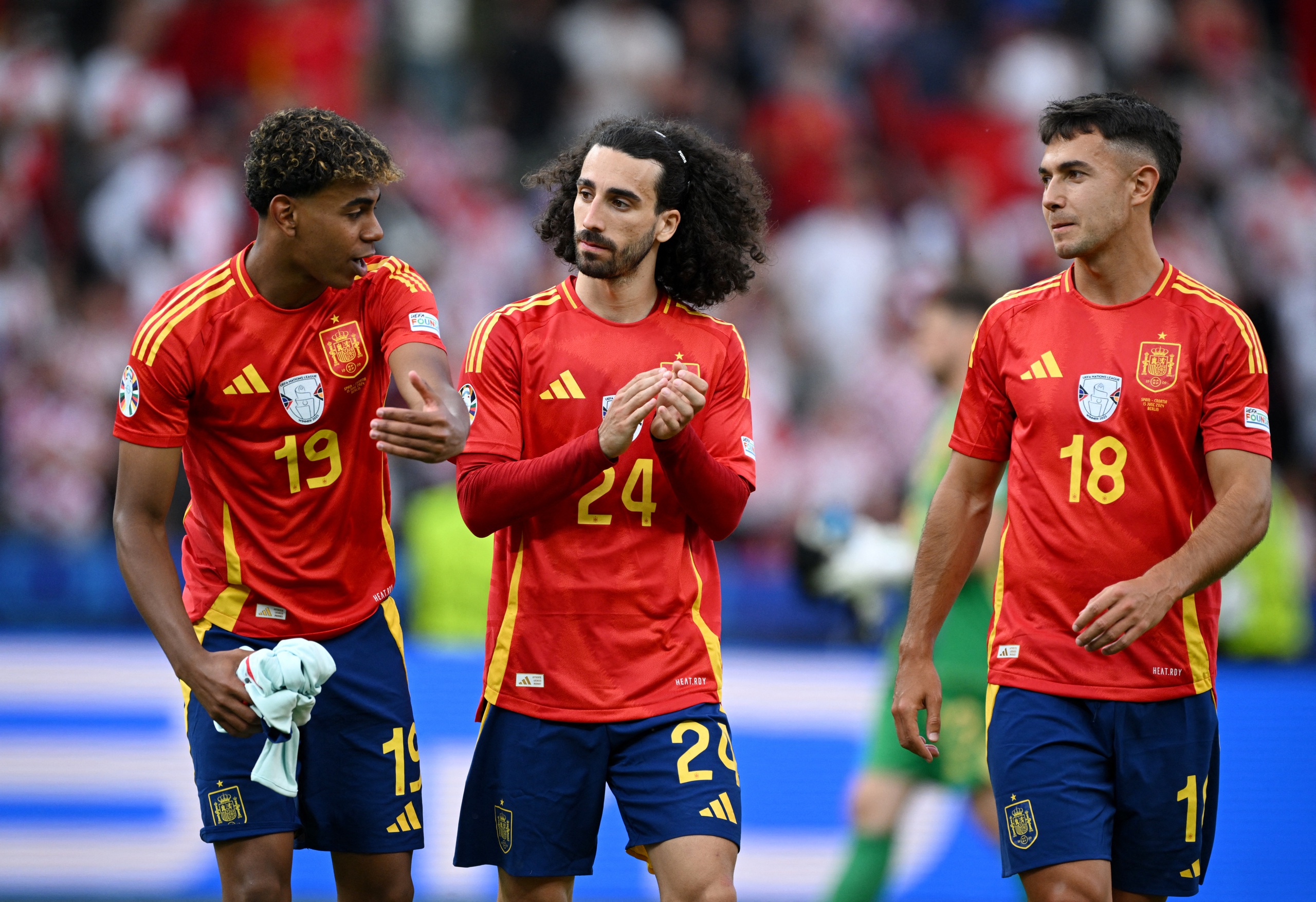 Euro 2024: Ấn tượng l&agrave;n s&oacute;ng mới từ tuyển T&acirc;y Ban Nha, Đức- Ảnh 1.