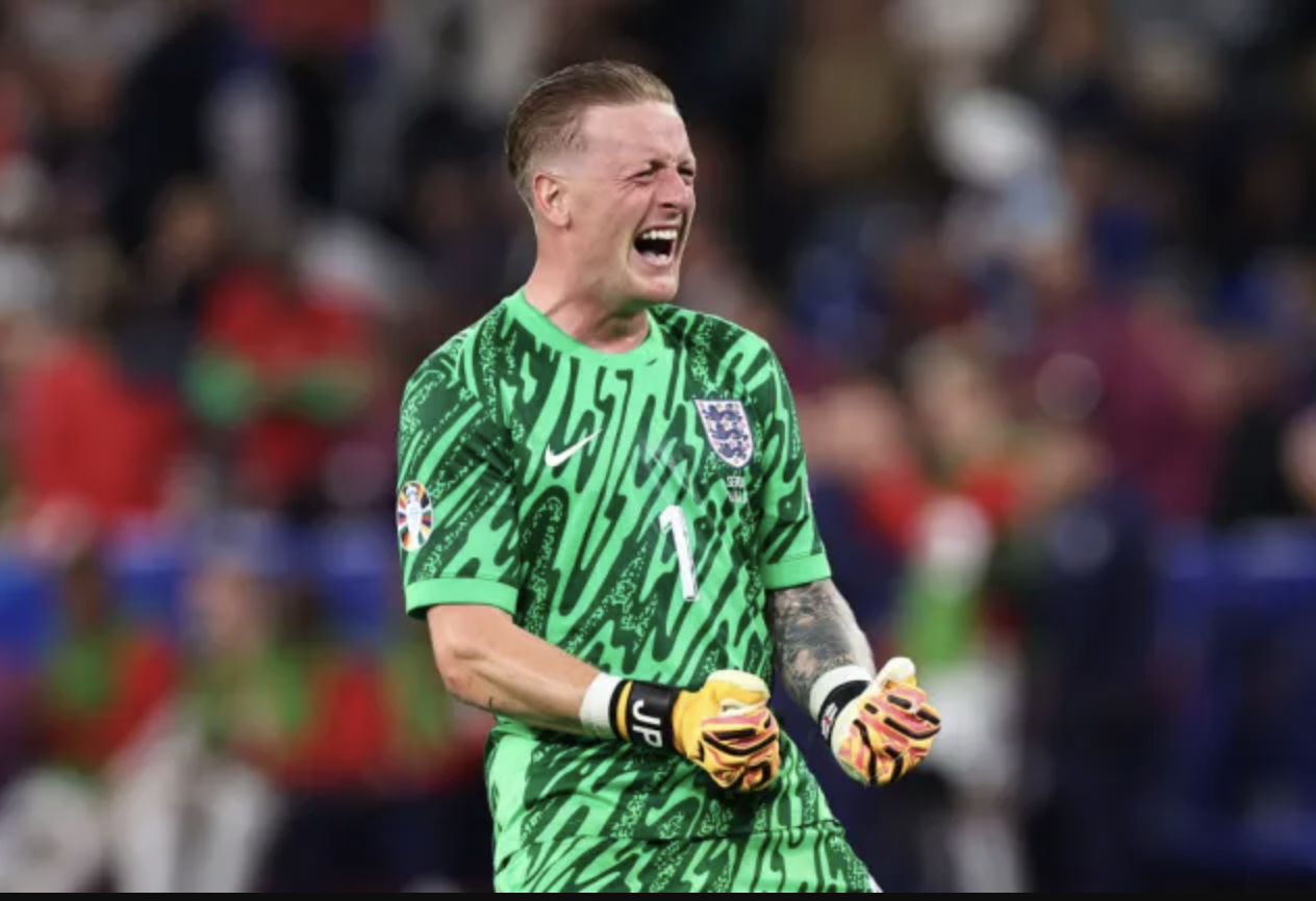 Euro 2024: Tuyển Anh thắng nhọc, thủ m&ocirc;n Pickford s&aacute;nh ngang huyền thoại- Ảnh 6.