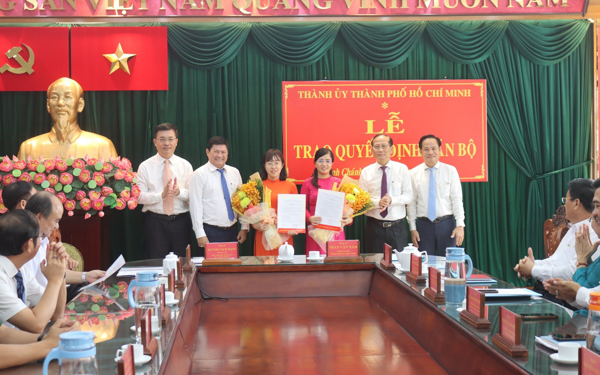 Bổ sung 2 Ủy vi&ecirc;n Ban Thường vụ Huyện ủy B&igrave;nh Ch&aacute;nh