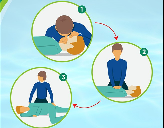 2 b&aacute;c sĩ cứu b&eacute; g&aacute;i 5 tuổi bị đuối nước- Ảnh 2.