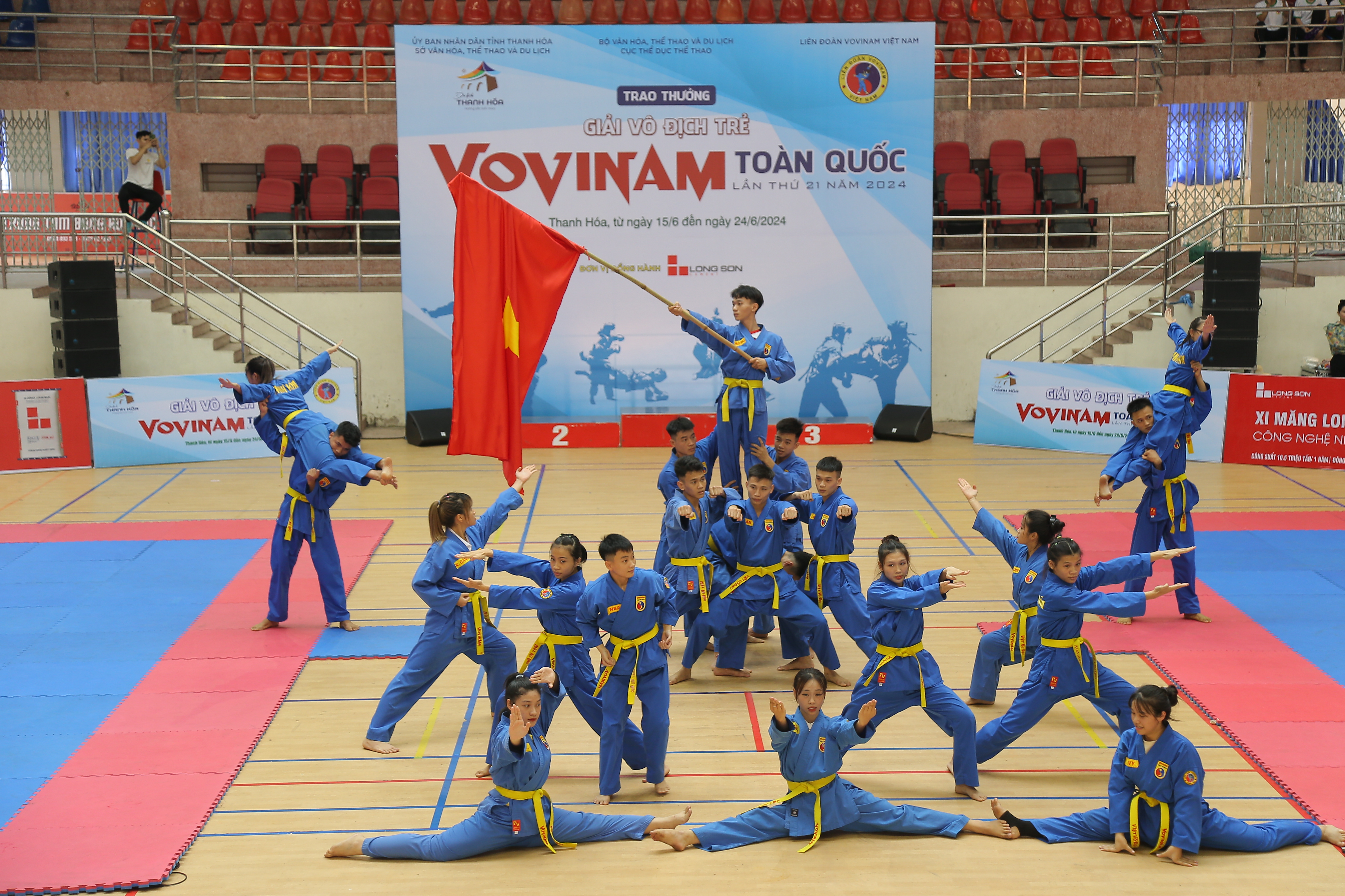 Khai mạc Giải V&ocirc; địch trẻ Vovinam to&agrave;n quốc 2024- Ảnh 2.