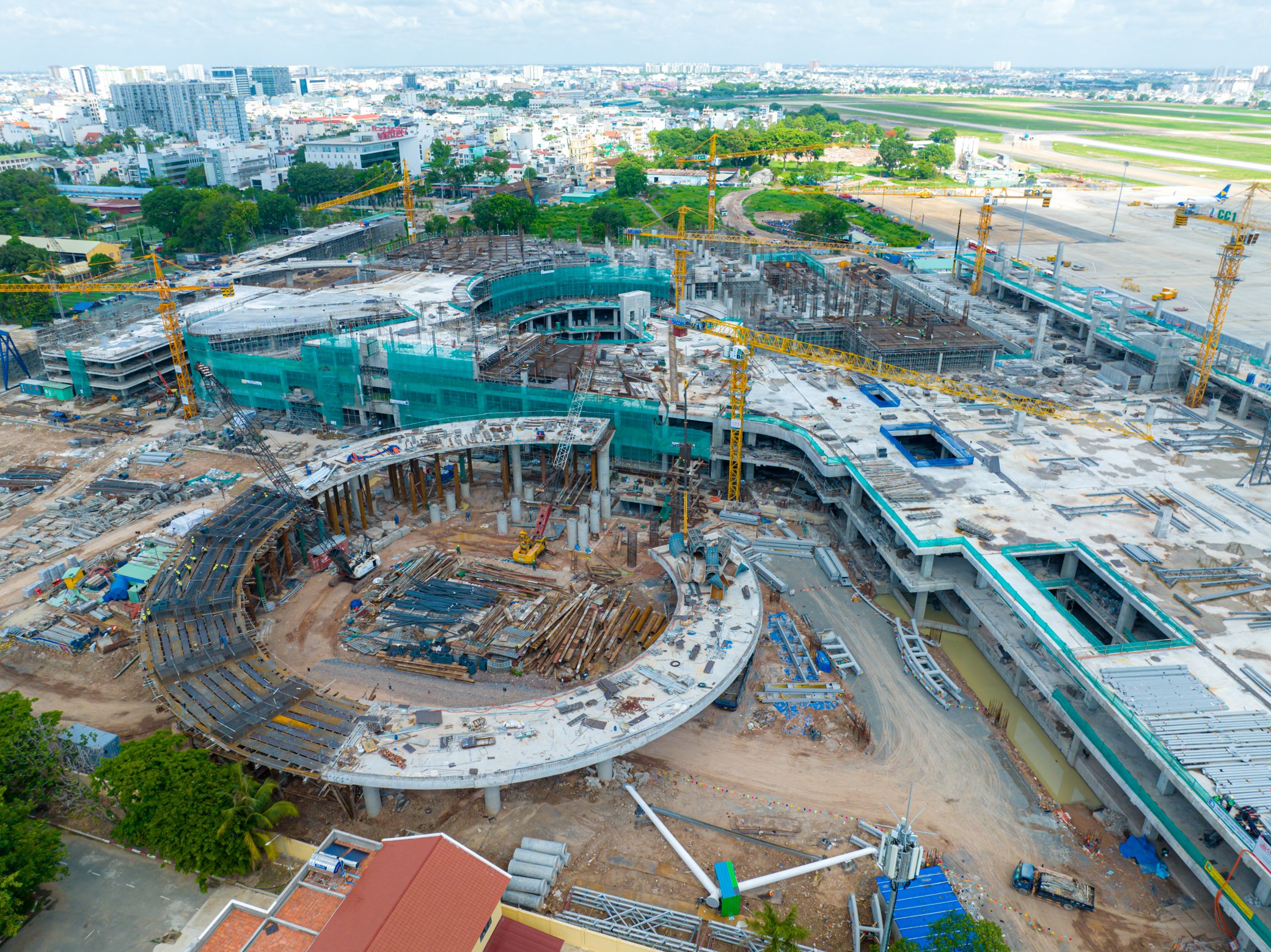 Cận cảnh tiến độ nh&agrave; ga T3 T&acirc;n Sơn Nhất- Ảnh 5.