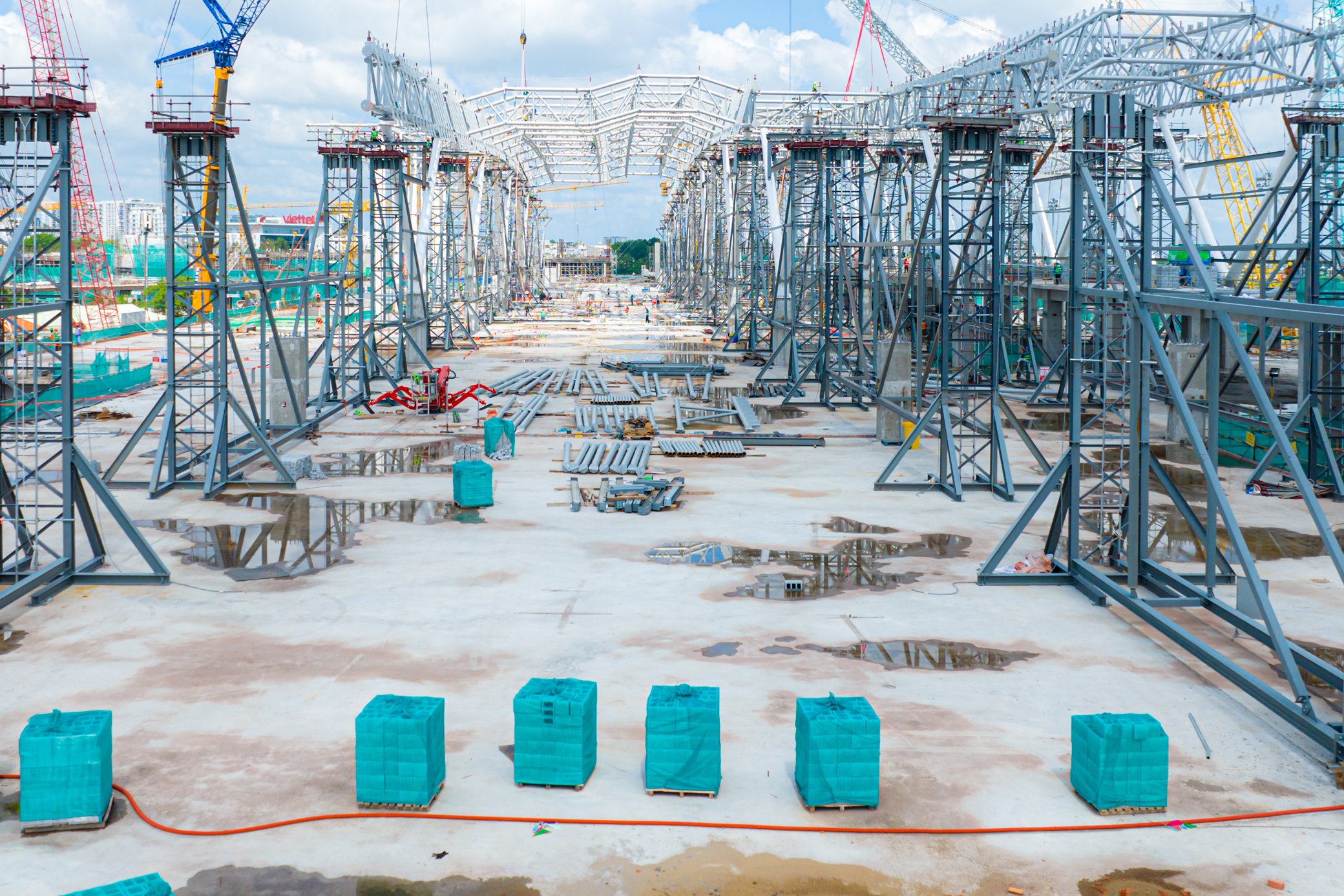 Cận cảnh tiến độ nh&agrave; ga T3 T&acirc;n Sơn Nhất- Ảnh 7.