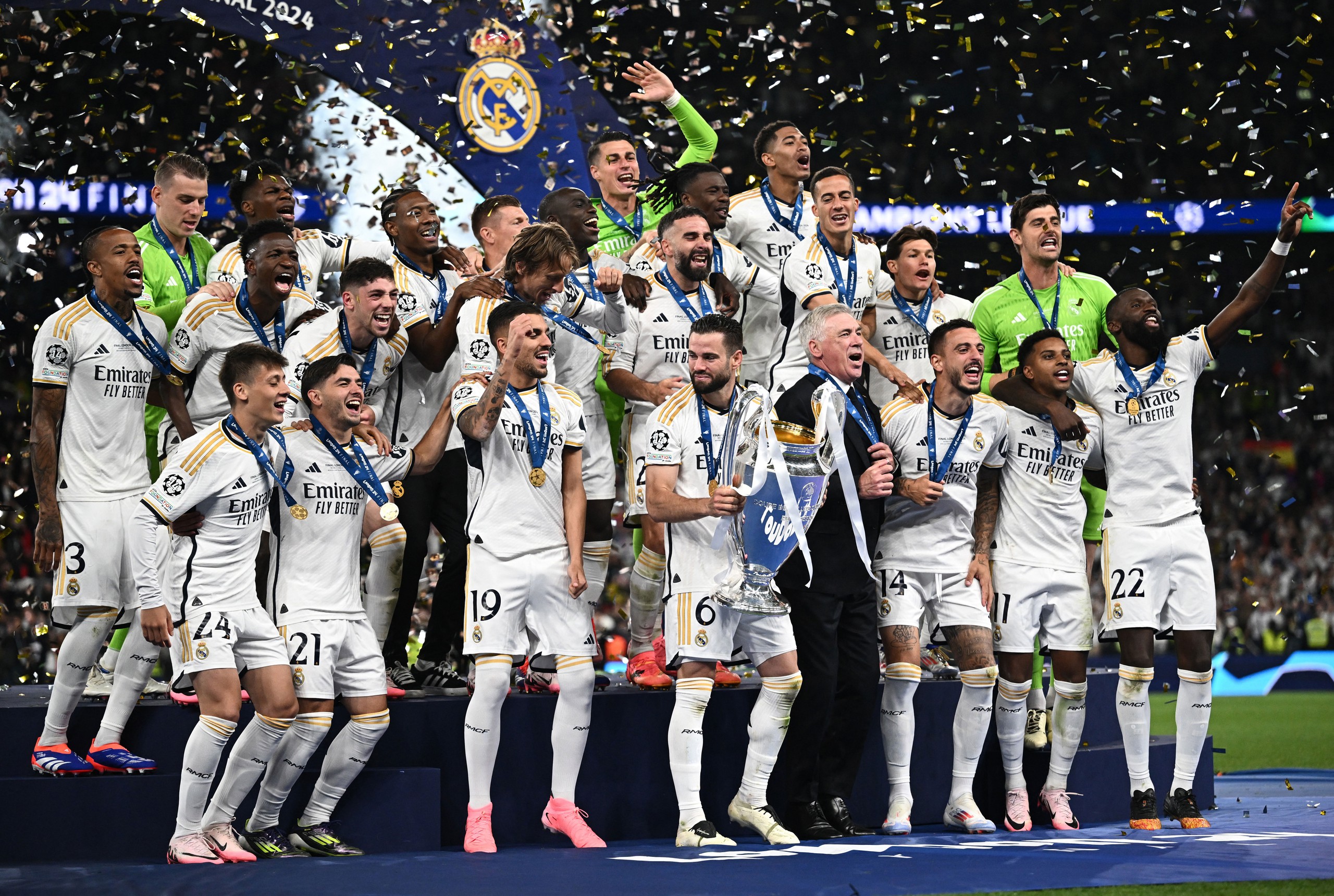 Real Madrid v&agrave; kỳ t&iacute;ch ở đấu trường ch&acirc;u &Acirc;u Ảnh: REUTERS