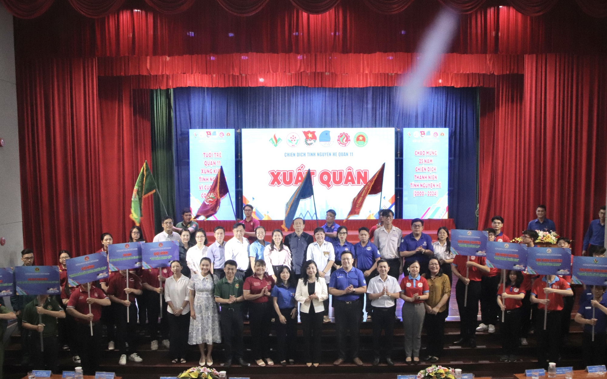 Quận đoàn 11 khởi động Chiến dịch tình nguyện hè năm 2024